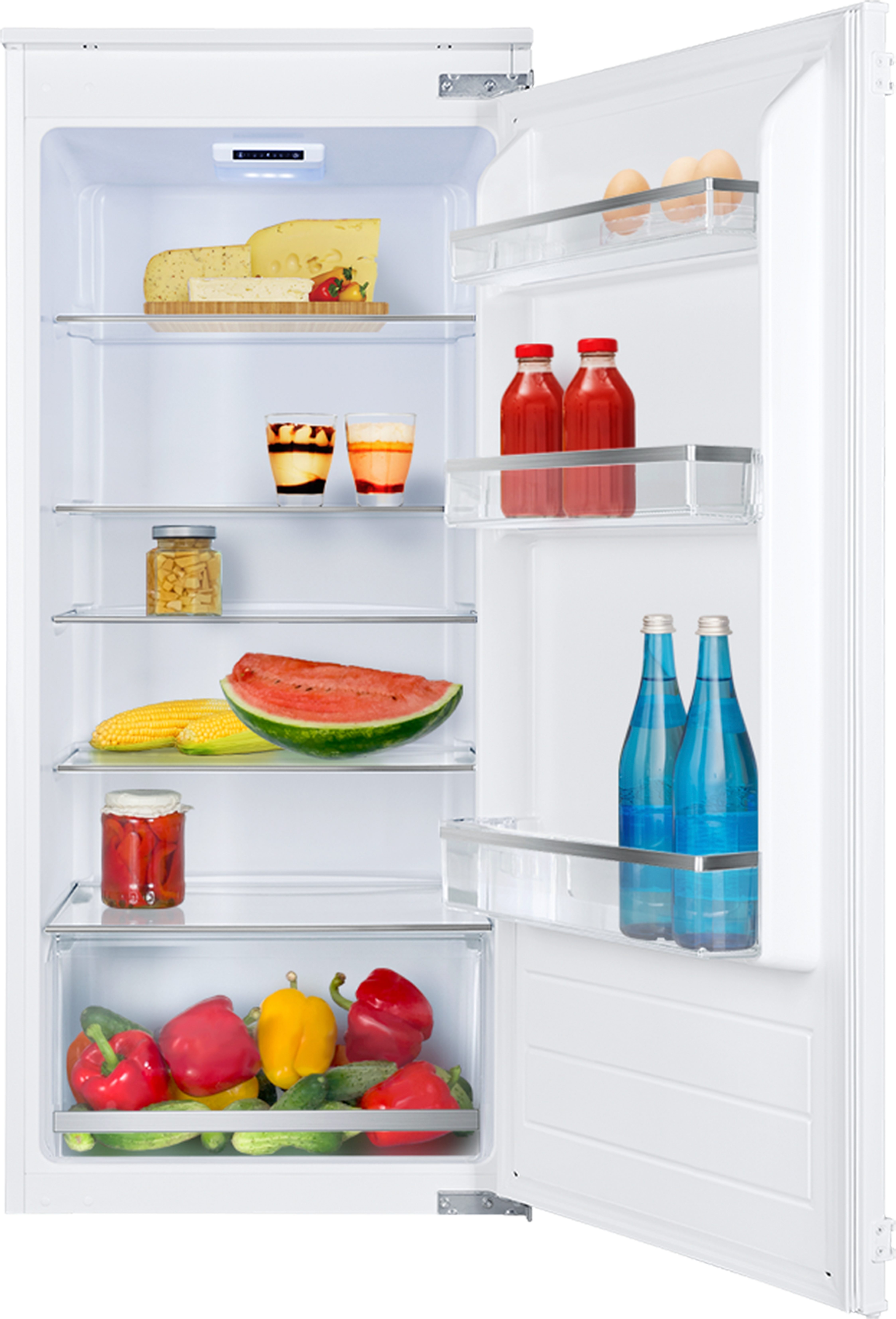 Amica Einbaukühlschrank EVKSS 352 221, 122,1 cm hoch, 54 cm breit, Ruhig, übersichtlich, praktisch – dein Kühlschrank für jeden Tag