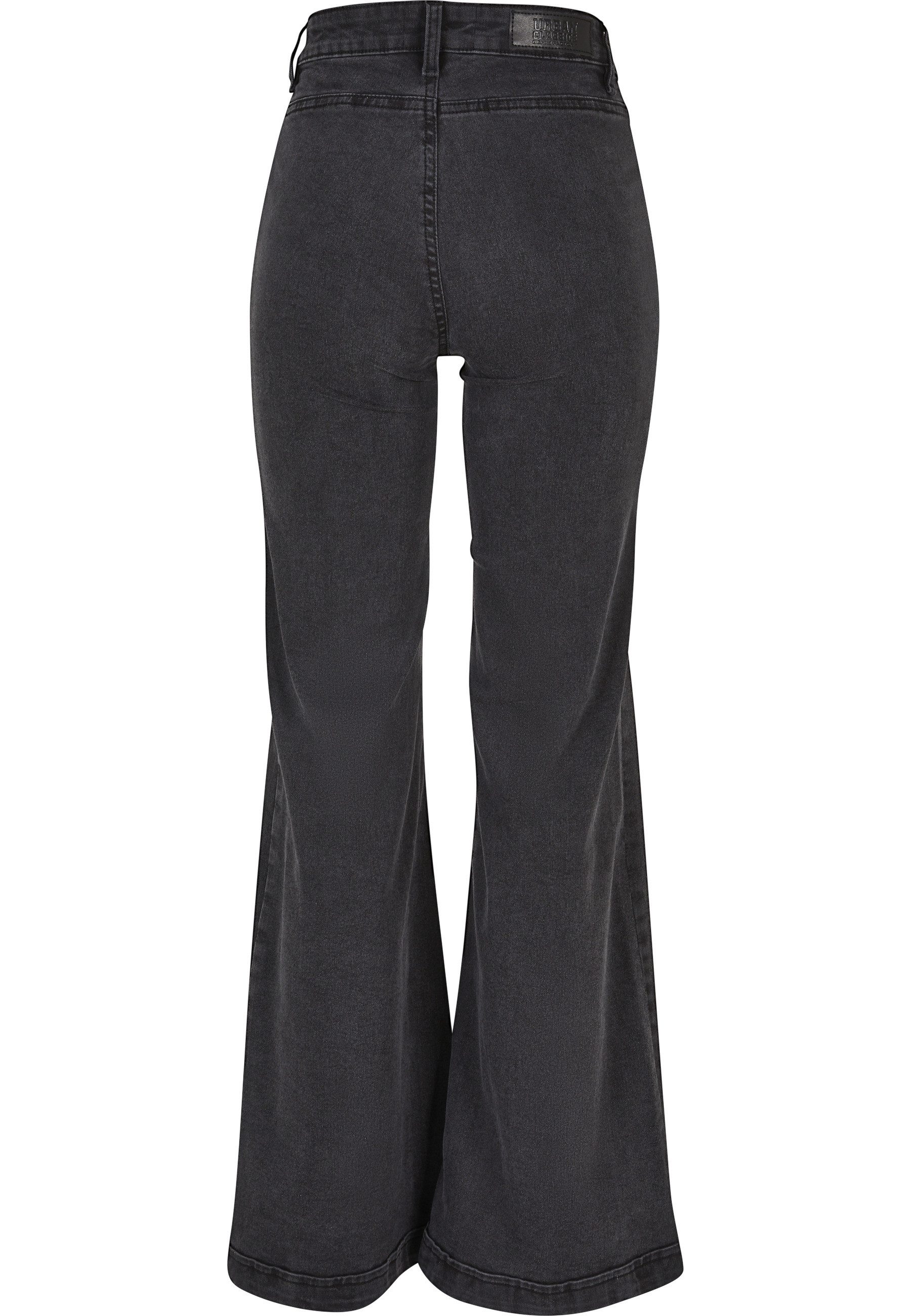 URBAN CLASSICS Straight-Jeans Urban Classics Damen Ladies Vintage Flared Denim Pants (1-tlg)