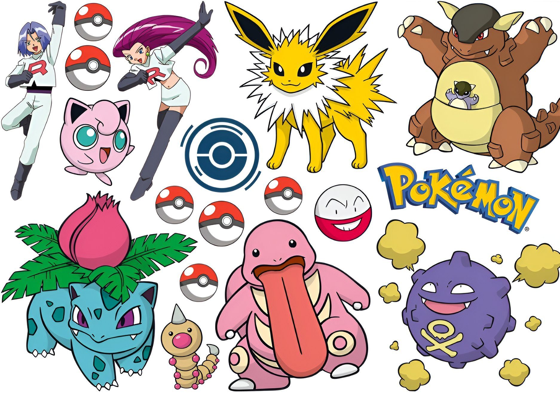 Kindertattoo Pokemon Kindertattoos Abwaschbar Party Geburtstag Wasserfest Tattoo