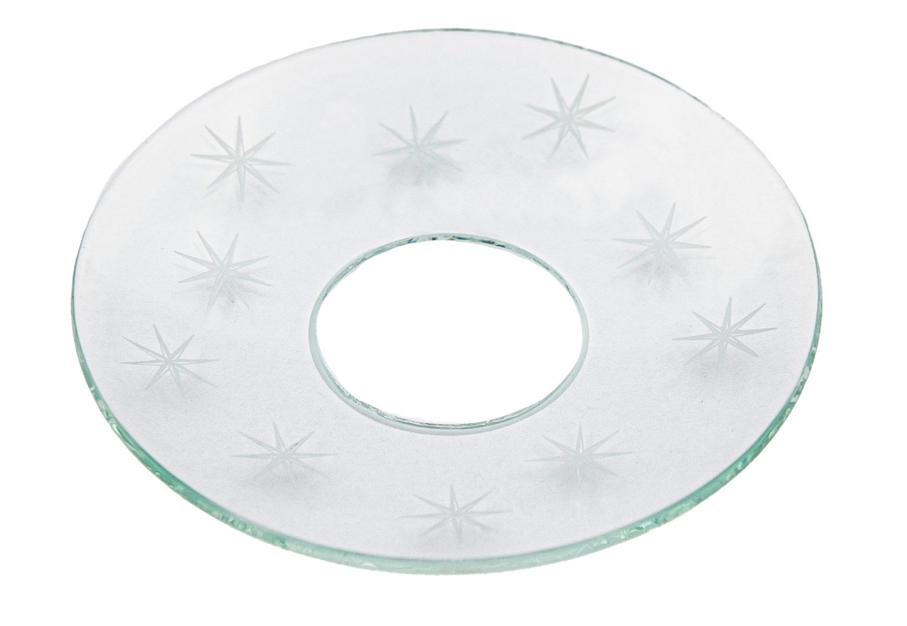 Holfeuer Crystal Design Spitzkerze Glas-Kerzenmanschette "Sternenhimmel ...