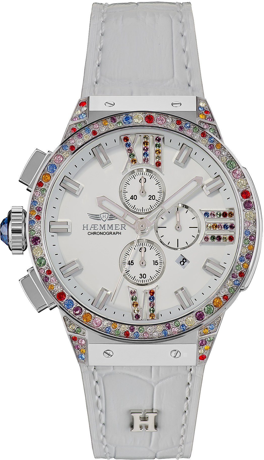 HAEMMER GERMANY Chronograph EMINENT WHITE SWAN, E-006, Quarzuhr, Damenuhr, günstig online kaufen
