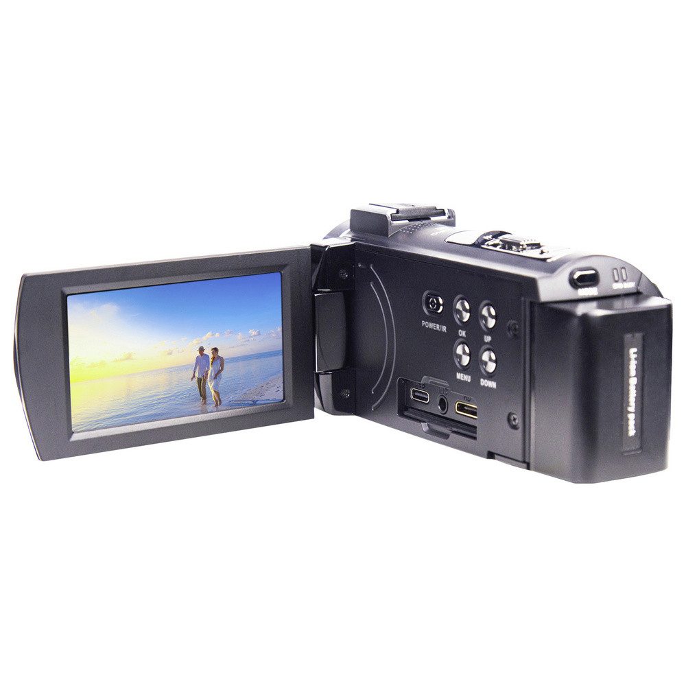 Renkforce Renkforce RF-DV-200 Camcorder 5K 7.6 cm 3 Zoll 8 Megapixel Schwarz Camcorder – Bild 2 von 5