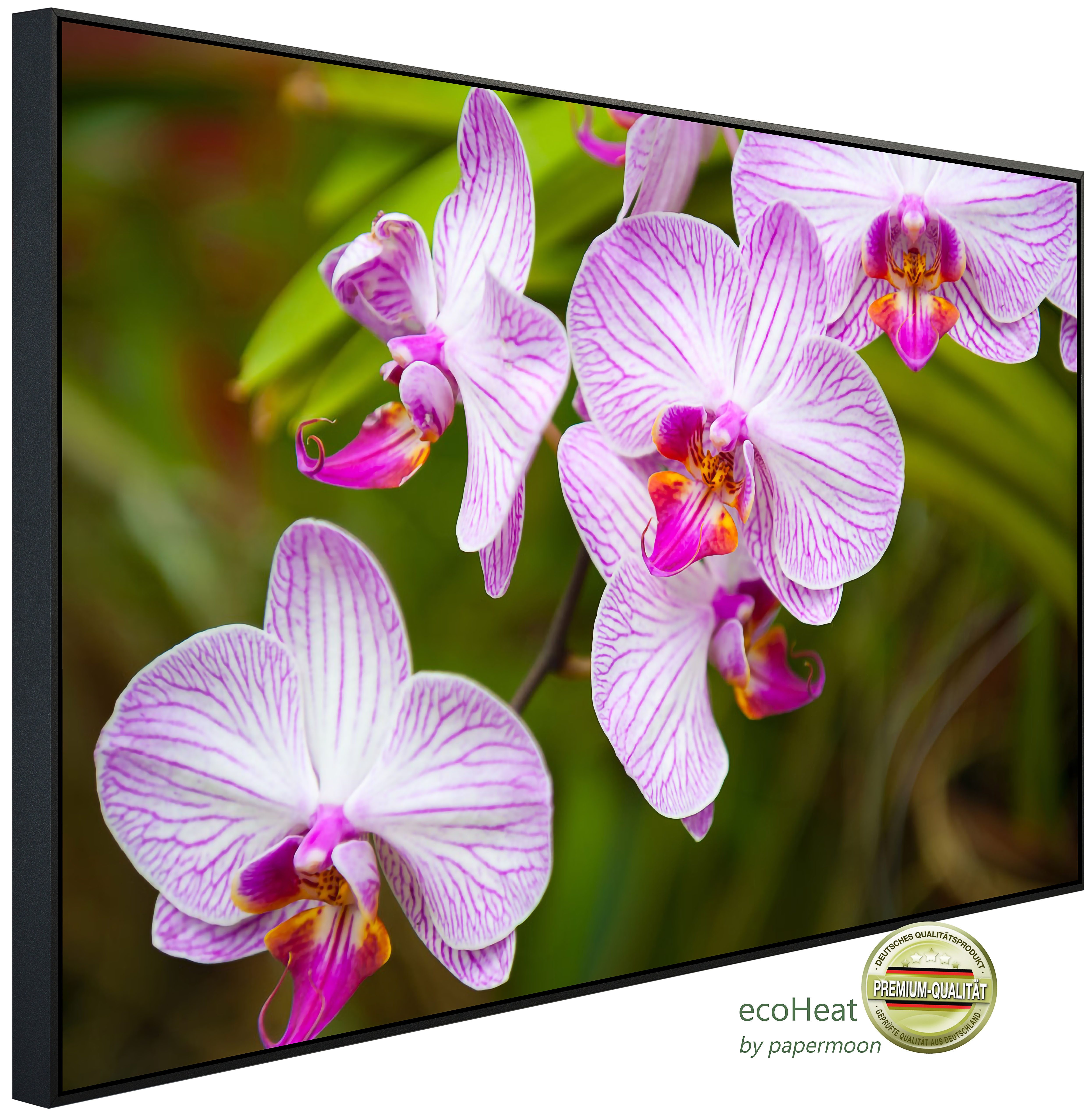 Papermoon Infrarotheizung INFRAROT-BILD-HEIZUNG, Blumen, TÜV-Rheinland/GS zertifiziert, angenehme Strahlungswärme