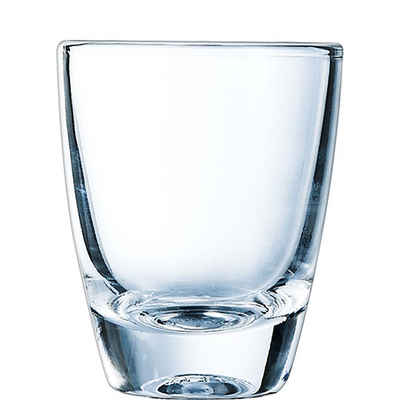 Arcoroc Schnapsglas Gin, Glas, Schnapsglas Shotglas Stamper 50ml Glas transparent 24 Stück