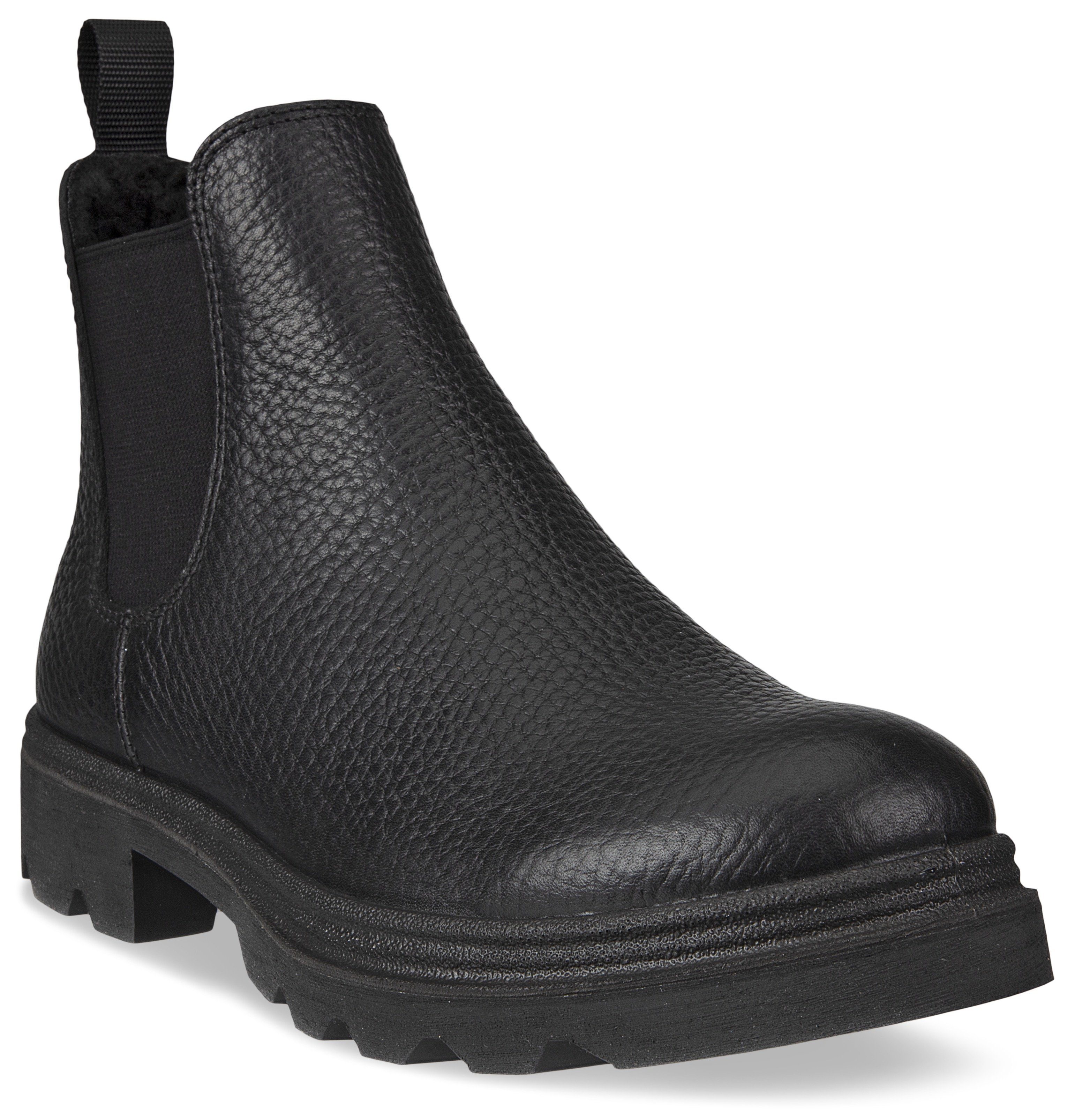 schwarz GRAINER Schlupfen Chelseaboots Ecco zum W