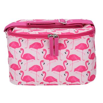 Ladelle Lunchbox Porta Lunchset Flamingo Fun Kühlakku 2 Vorratsdosen, (1-tlg)