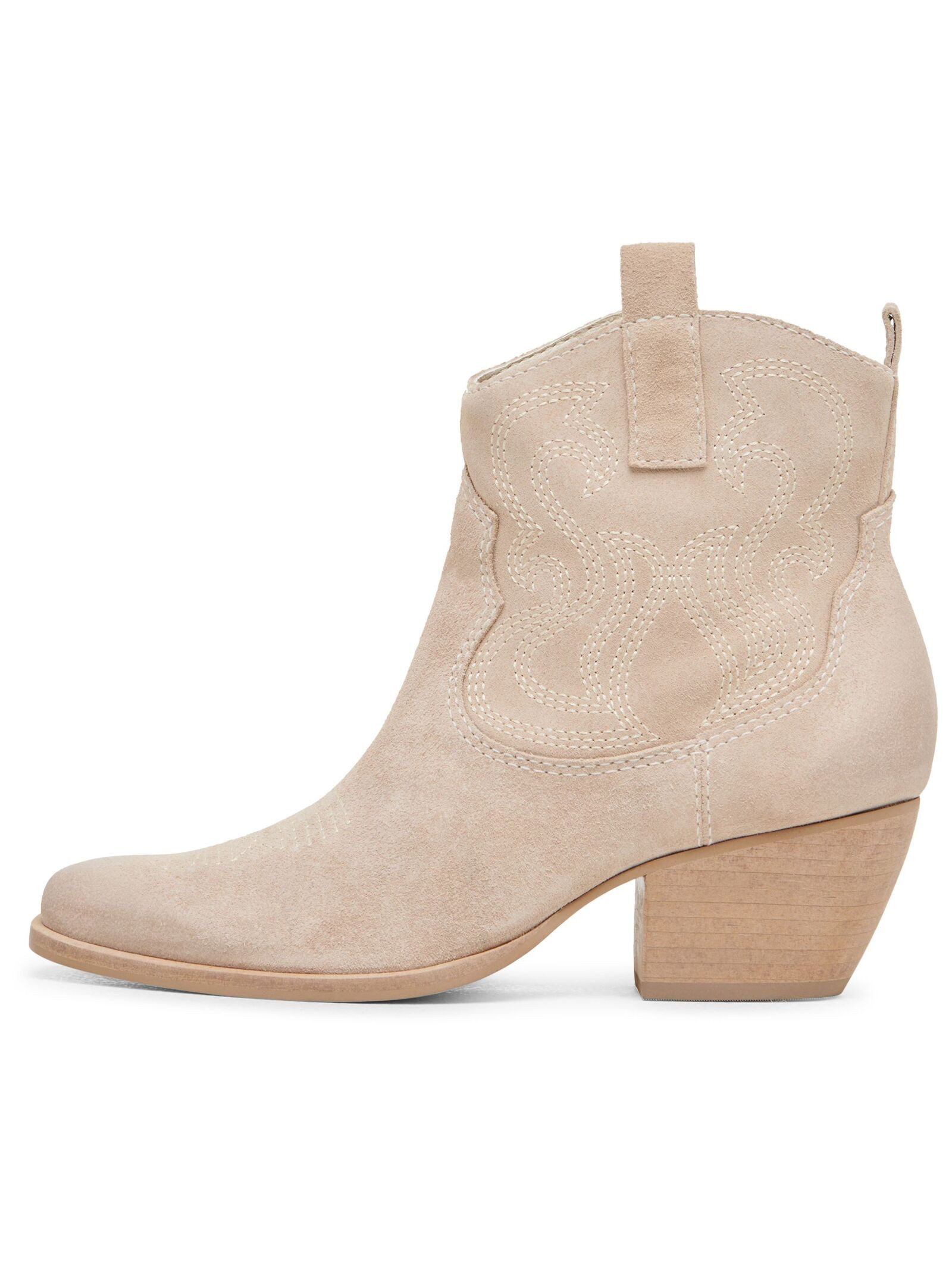 Dolce Vita Stiefelette Veloursleder . Cowboy Stiefelette günstig online kaufen