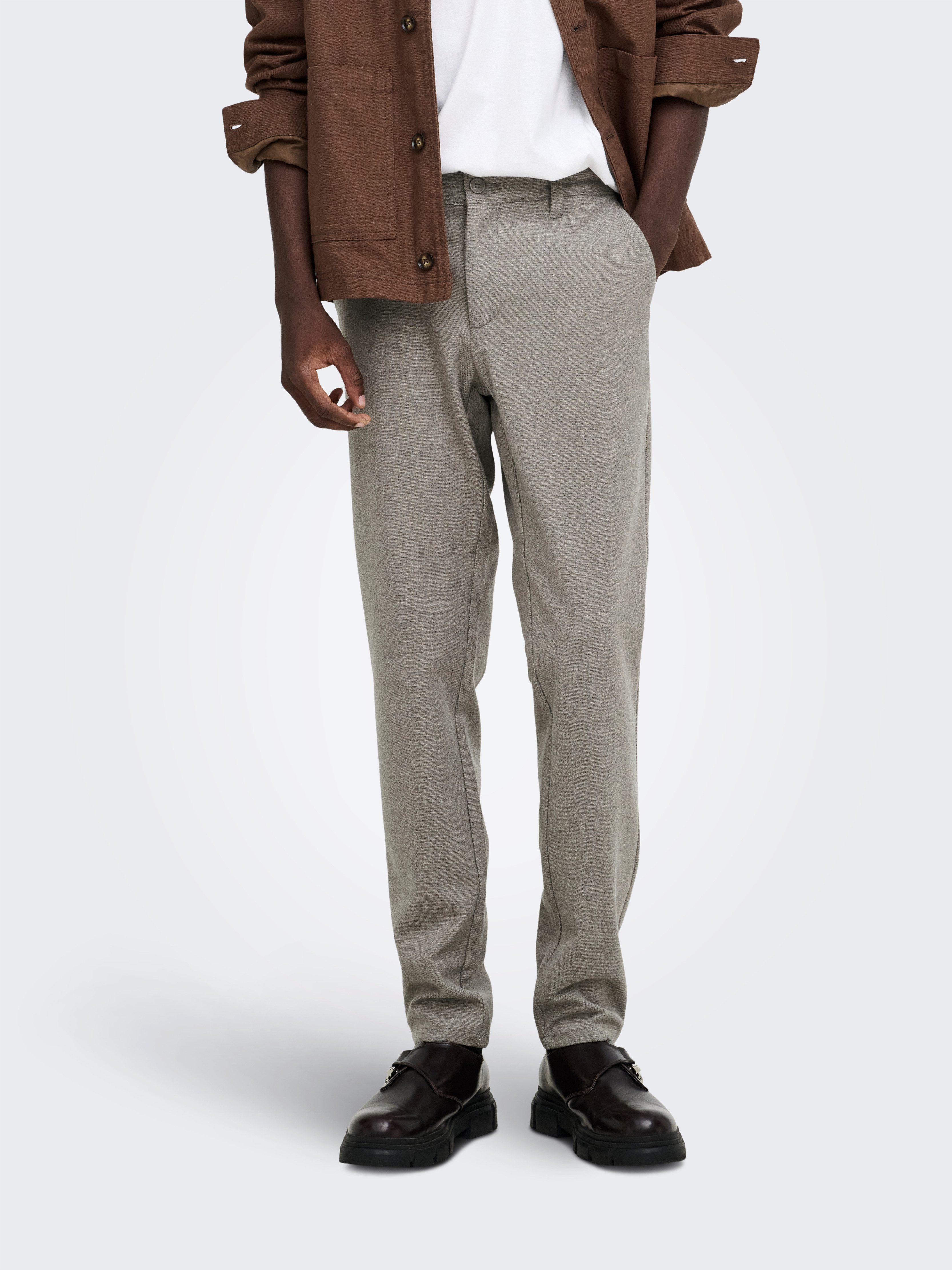 ONLY & SONS Chinohose ONSMARK SLIM BRUSHED PIQUE 0353 PANTS