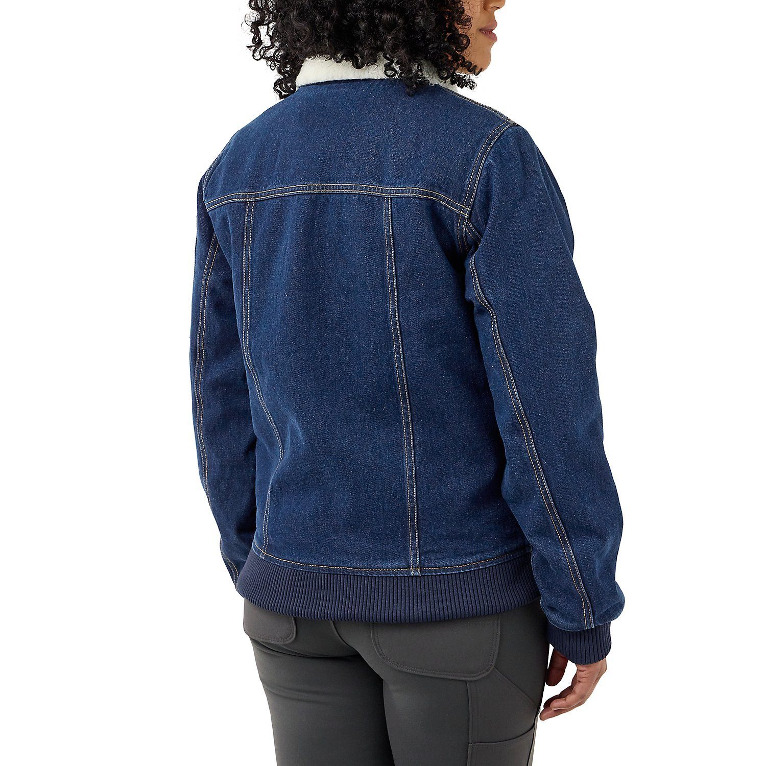 Carhartt Jeansjacke Denim Sherpa-Lined