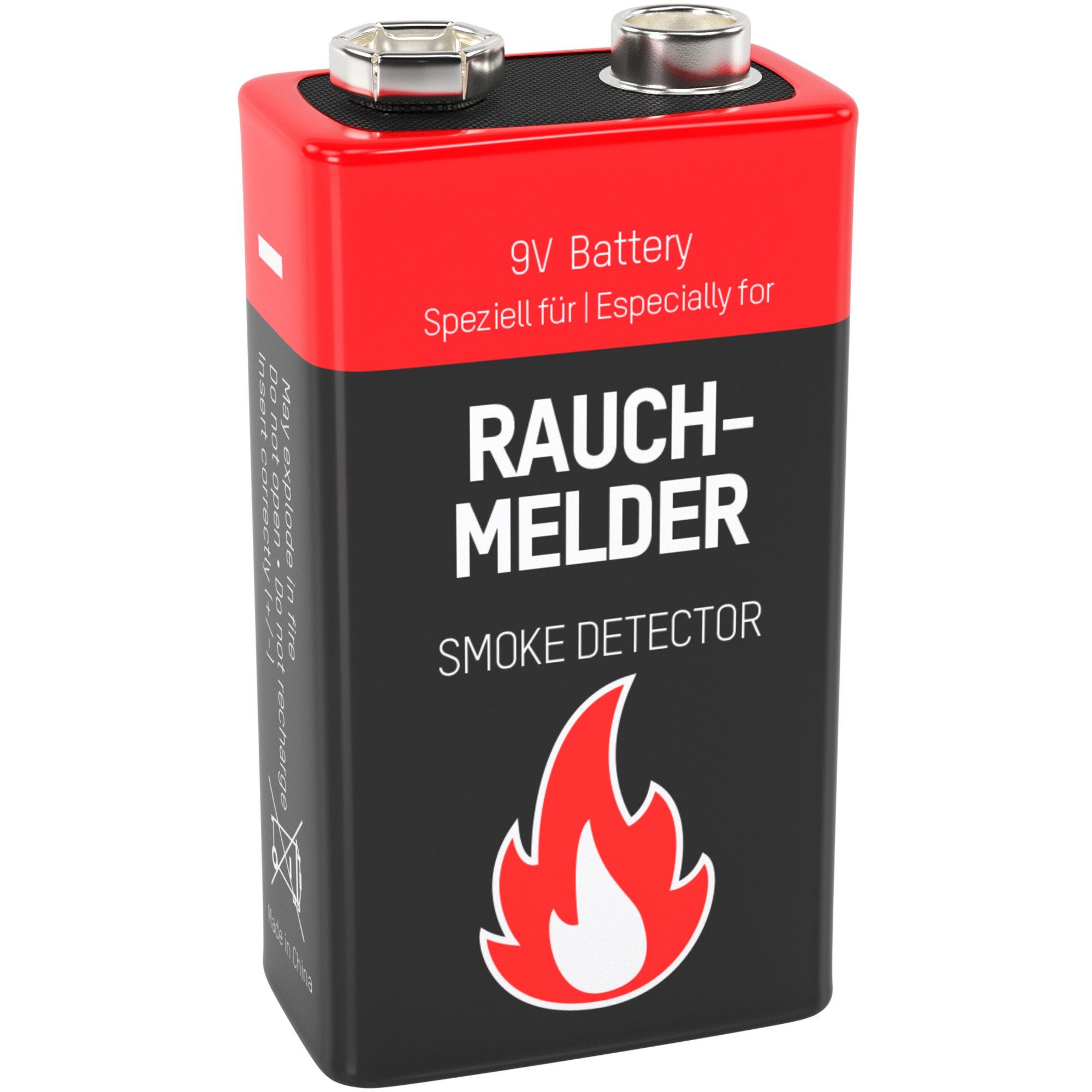 ANSMANN AG Ansmann Batterie für Rauchmelder, (1515-0006) Batterie