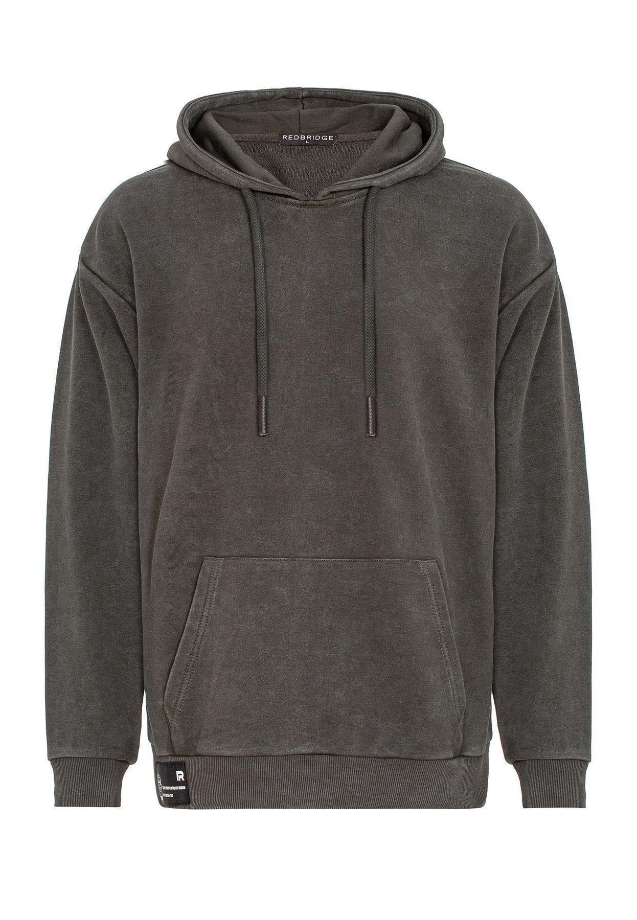 RedBridge Kapuzensweatshirt Pullover Kapuzenpullover Oversize
