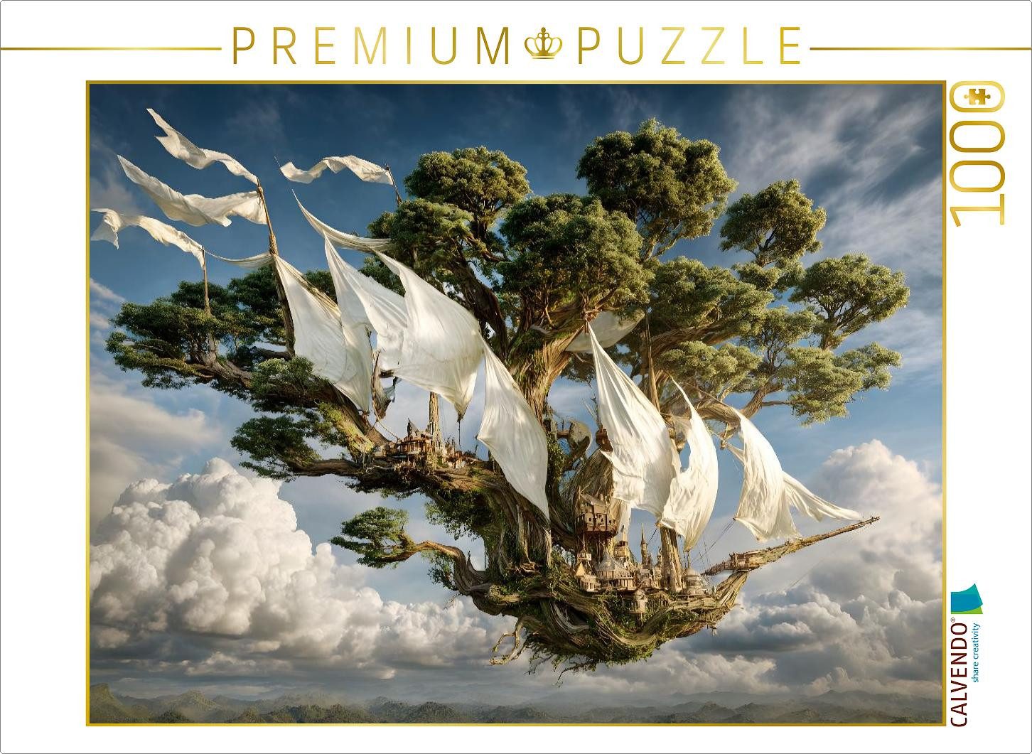 Puzzle CALVENDO Puzzle Ein Motiv aus dem Kalender "Aerospira", 1000 Teile Le