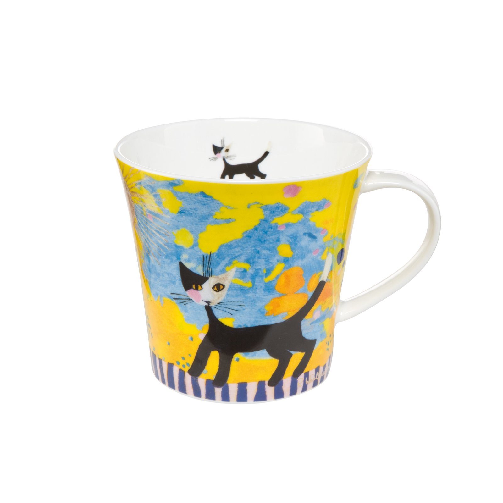 Goebel Tasse Rosina Wachtmeister Sole spendente, Fine Bone China