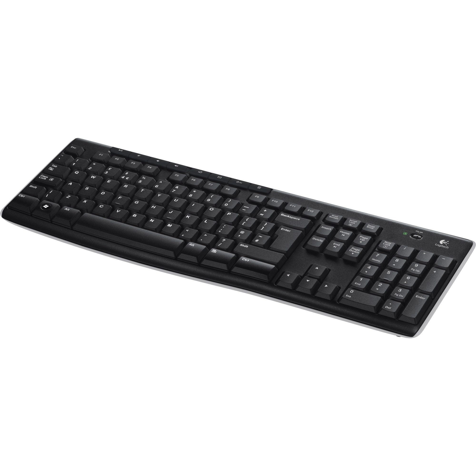 Logitech Logitech Wireless Keyboard K270, Tastatur Tastatur