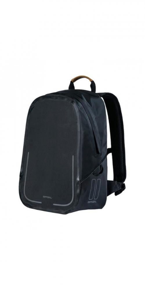 Basil Fahrradtasche Basil Rucksack Urban Dry Backpack schwarz 27x16x45 cm 18l