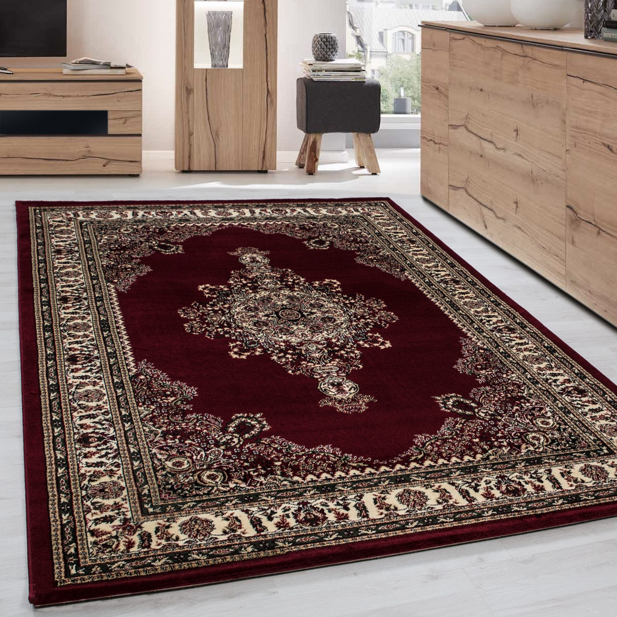 Orientteppich Orientalisch Design, Carpettex, Доріжка, Höhe: 12 mm, Orinet Teppich Webteppich orientalischen Mustern Teppich Wohnzimmer