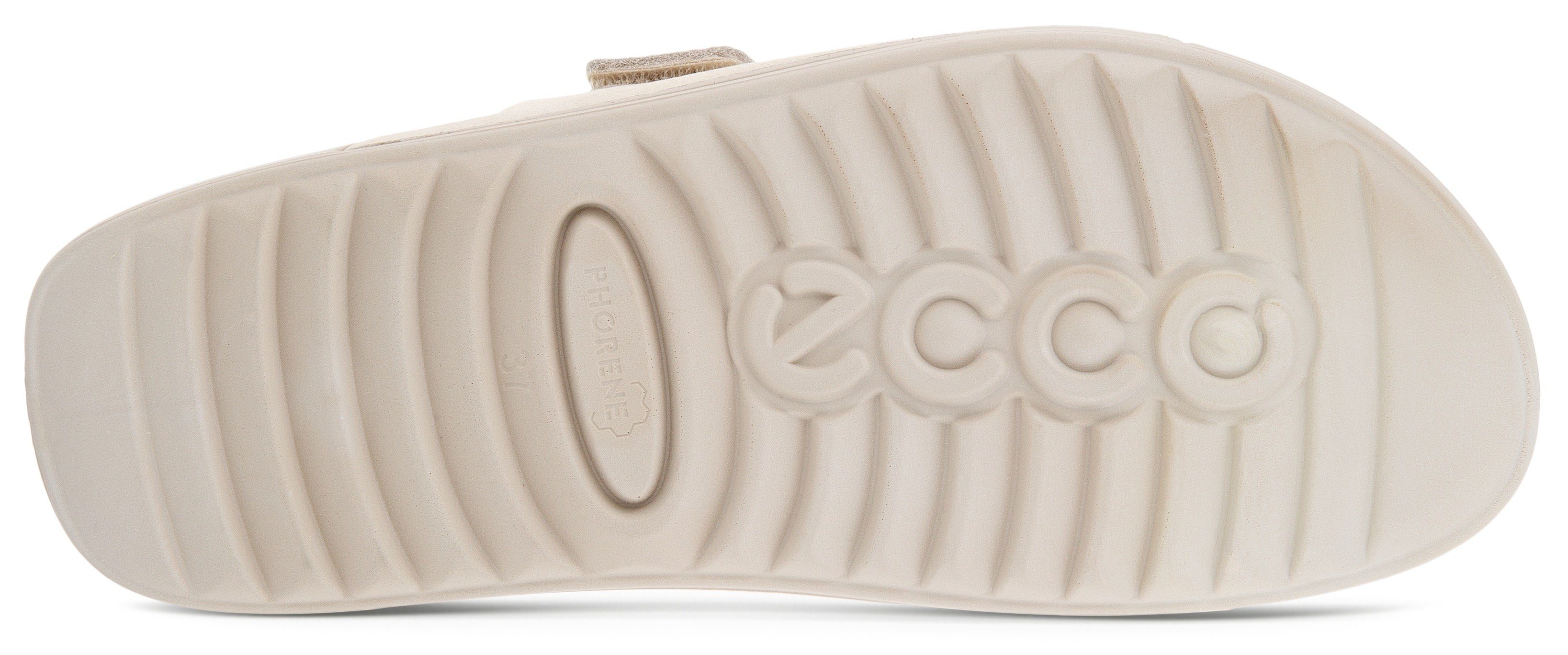 Ecco COZMO W Pantolette Sommerschuh, Schlappen mit zwei Klettverschlussriemen