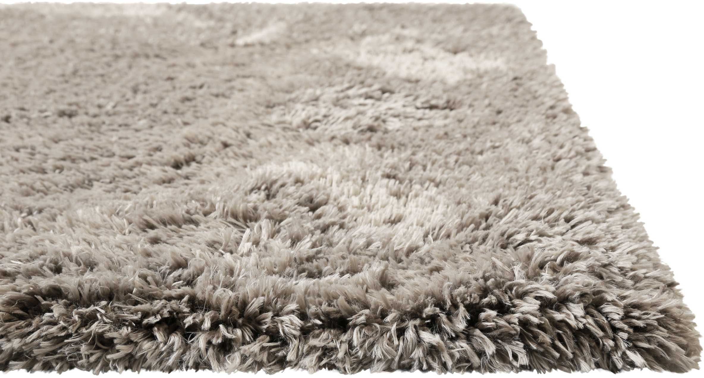 Hochflor-Teppich Matteo HL-0961, Homie Shaggy, Höhe: aus Langflor, braun/beige nachhaltig rechteckig, mm, 50 Living, PET, recyceltem Wohnzimmer 100