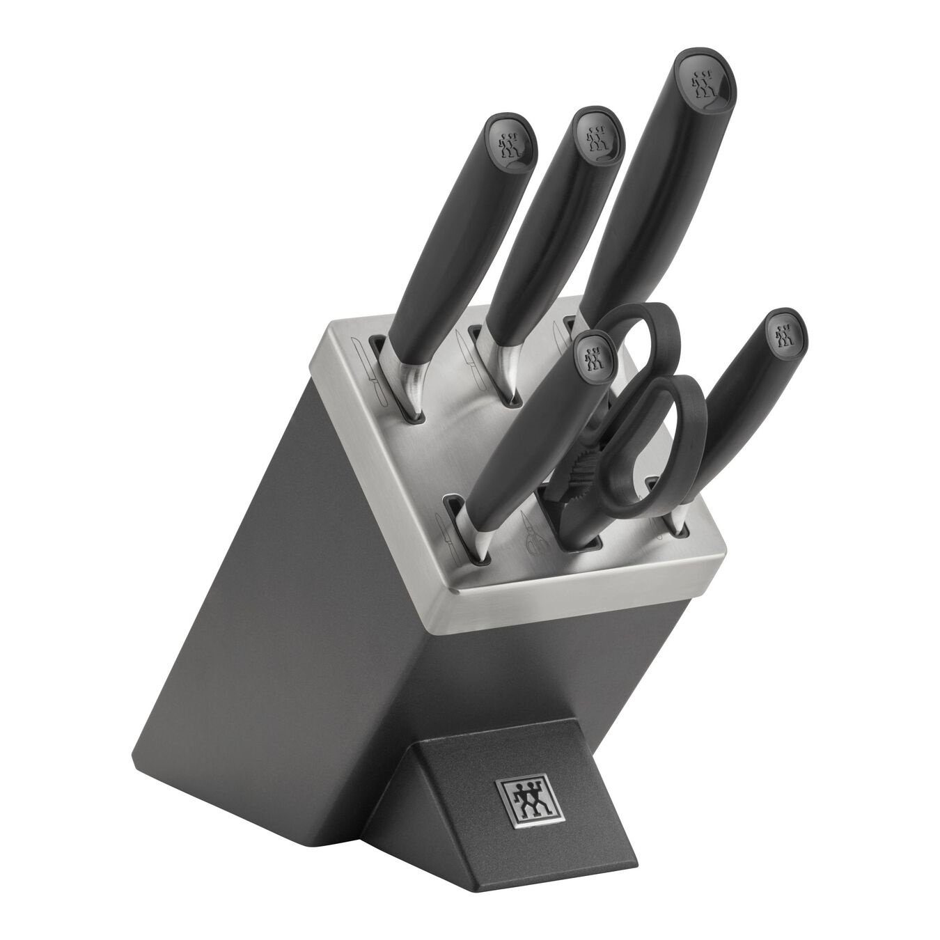 Messerblock ZWILLING All * Star Messerblockset mit KiS Technologie 7-tlg, Anthrazit Eisgehärtet