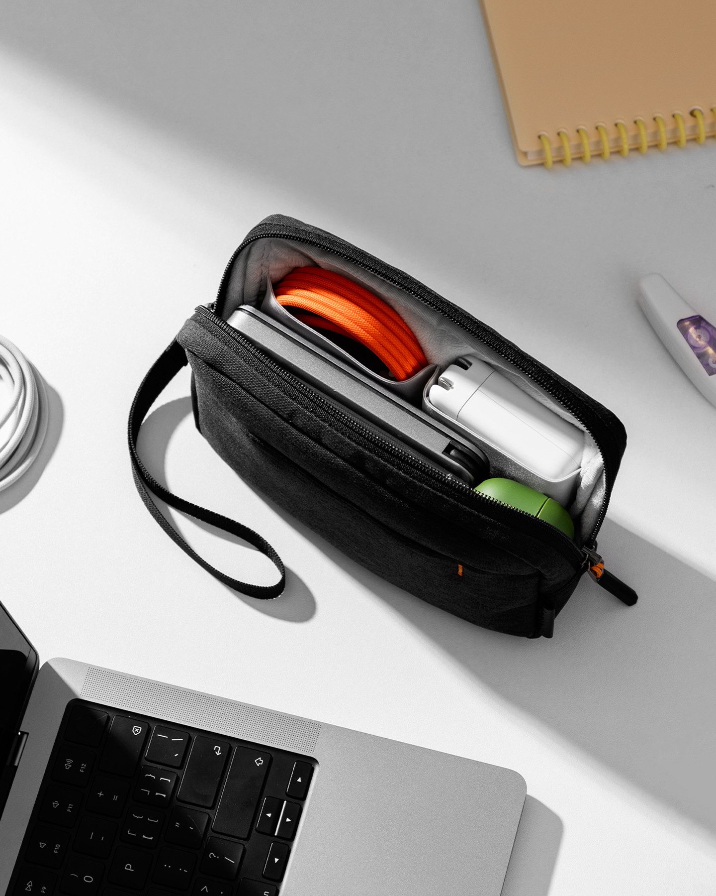 Inateck Taschenorganizer Kabeltasche Elektronik Organizer, Mehrzweck-Zubehörtasche