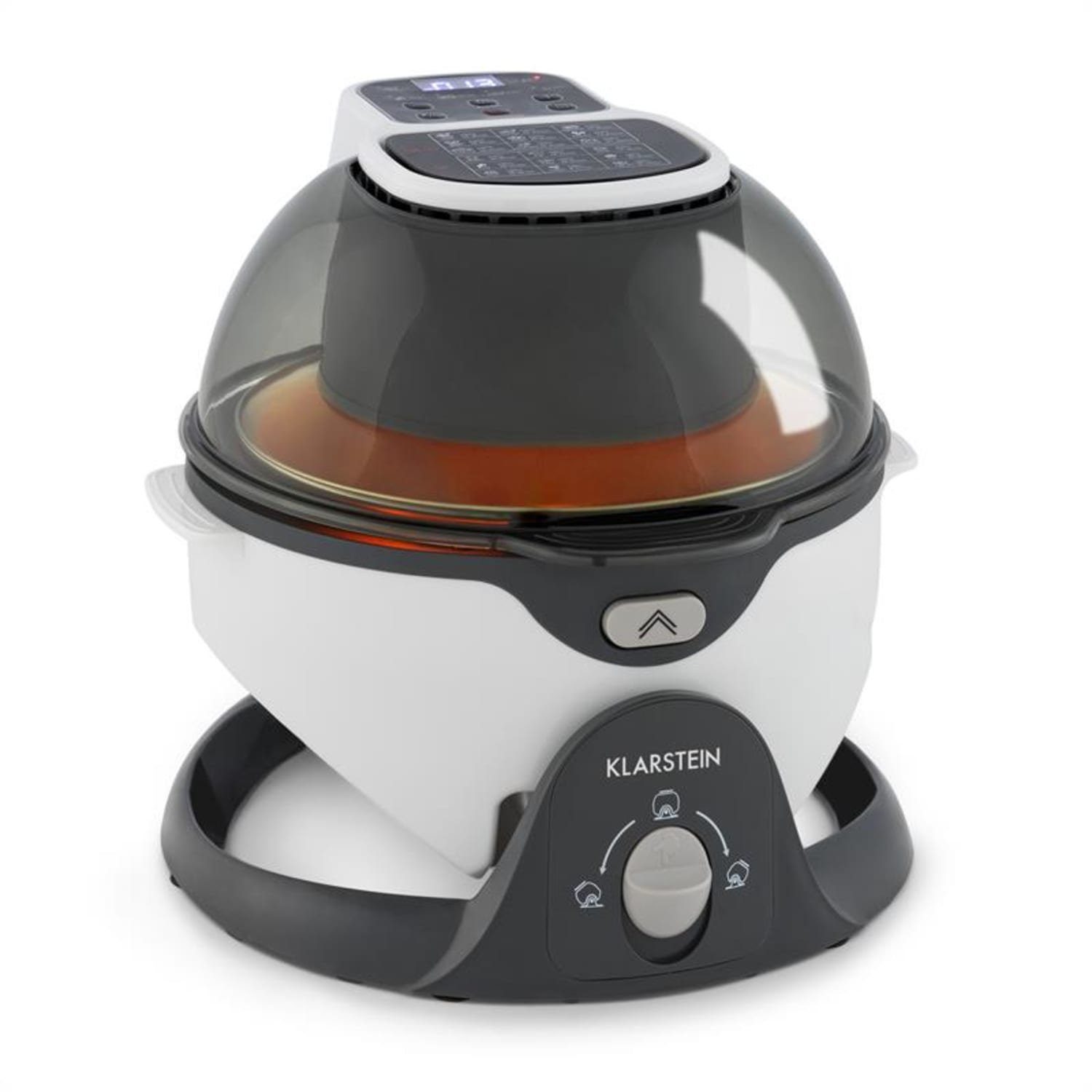 Klarstein Heißluftfritteuse, 1400 W, Air Fryer Fritteuse ohne Öl Heizluftfritteuse Heißluftfritteusen