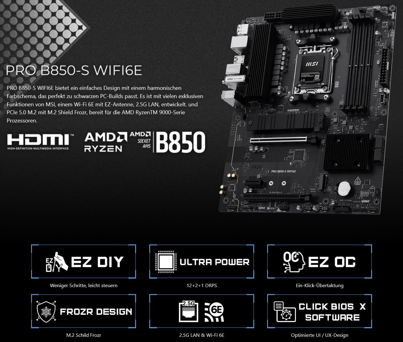 Meinpc AMD Ryzen 9 mit RTX 5070 und DDR5 Ram Gaming-PC (AMD Ryzen 9 7900, RTX 5070, 32 GB RAM, 1000 GB SSD, Luftkühlung, RGB, Gamer, Gaming) – Bild 4 von 5