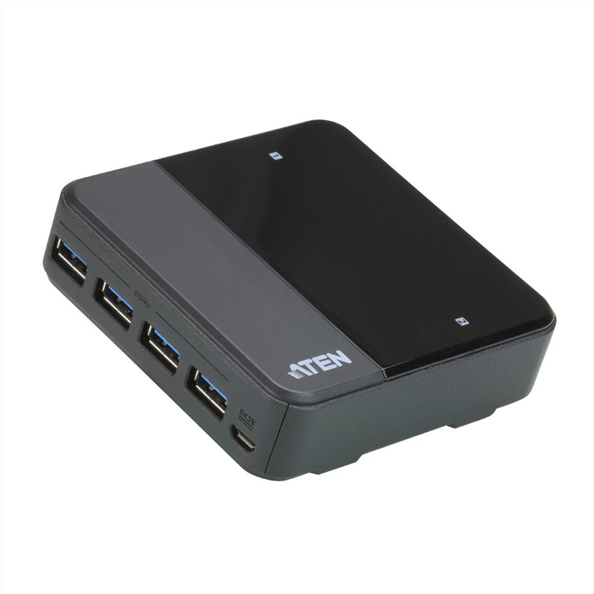 US234 USB 3.0-Peripheriegeräte-Switch mit 2 Ports Computer-Adapter