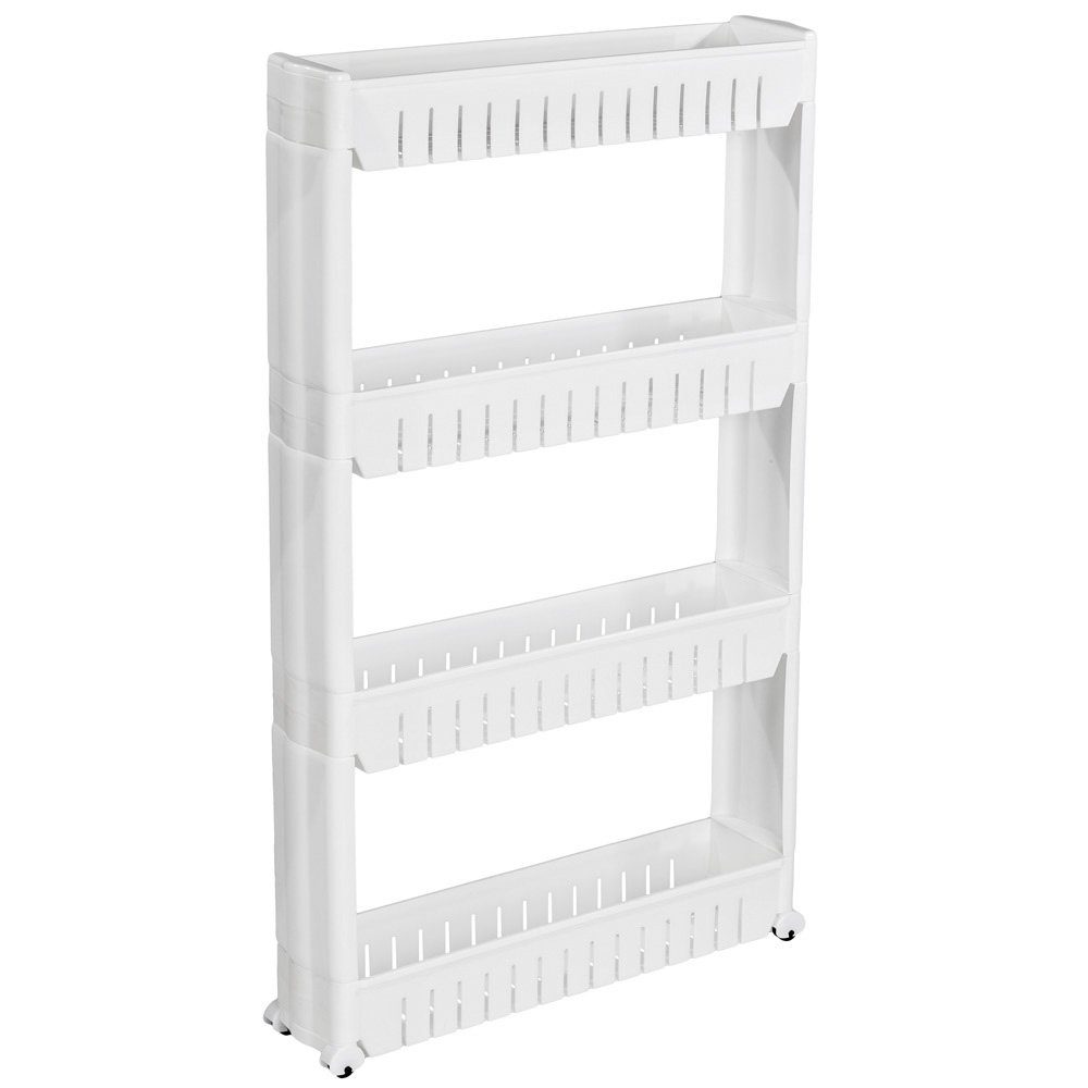 tectake Seitenregal Nischenregal, Einzelstück, 4 Ebenen günstig online kaufen