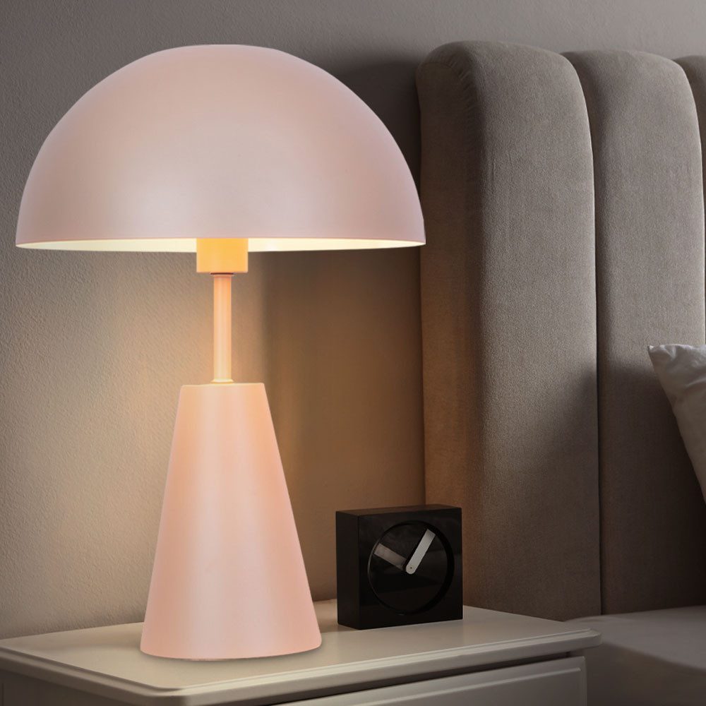 NOWA Tischleuchte, Leuchtmittel nicht inklusive, Tischlampe Pilz Nachttisch günstig online kaufen