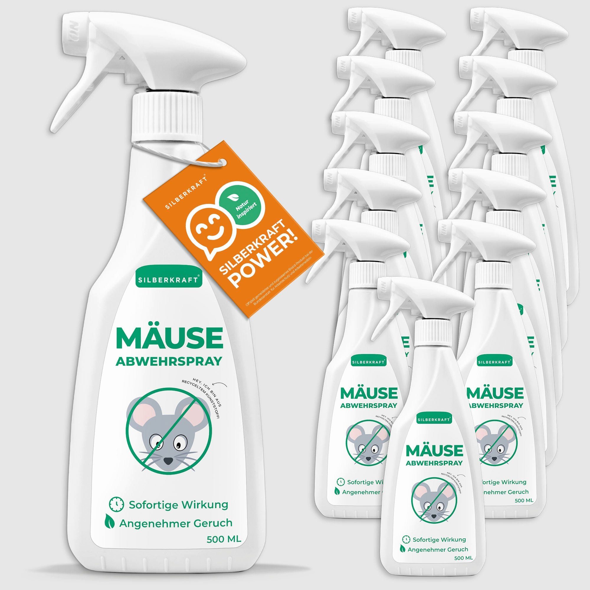 Silberkraft Mäuse-Abwehr-Spray, 500 ml, 1-St. Insektenspray