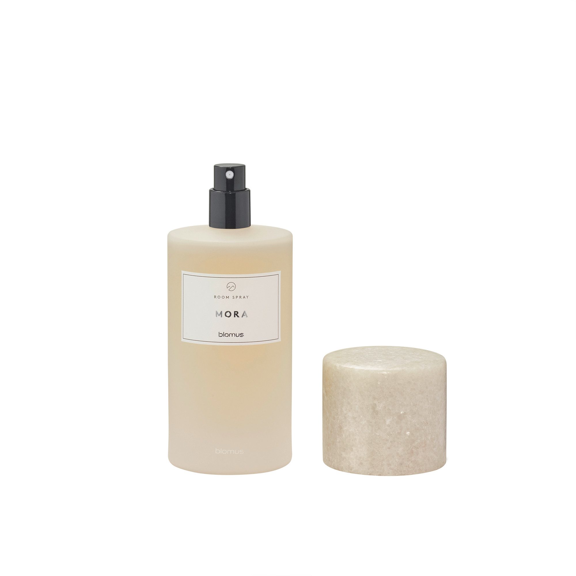 blomus Raumduft Raumspray -FRABLI- Lufterfrischer, Sprühduft für Zuhause, inkl. Geschenkverpackung, aus Travertine, Nachhaltig, langlebig
