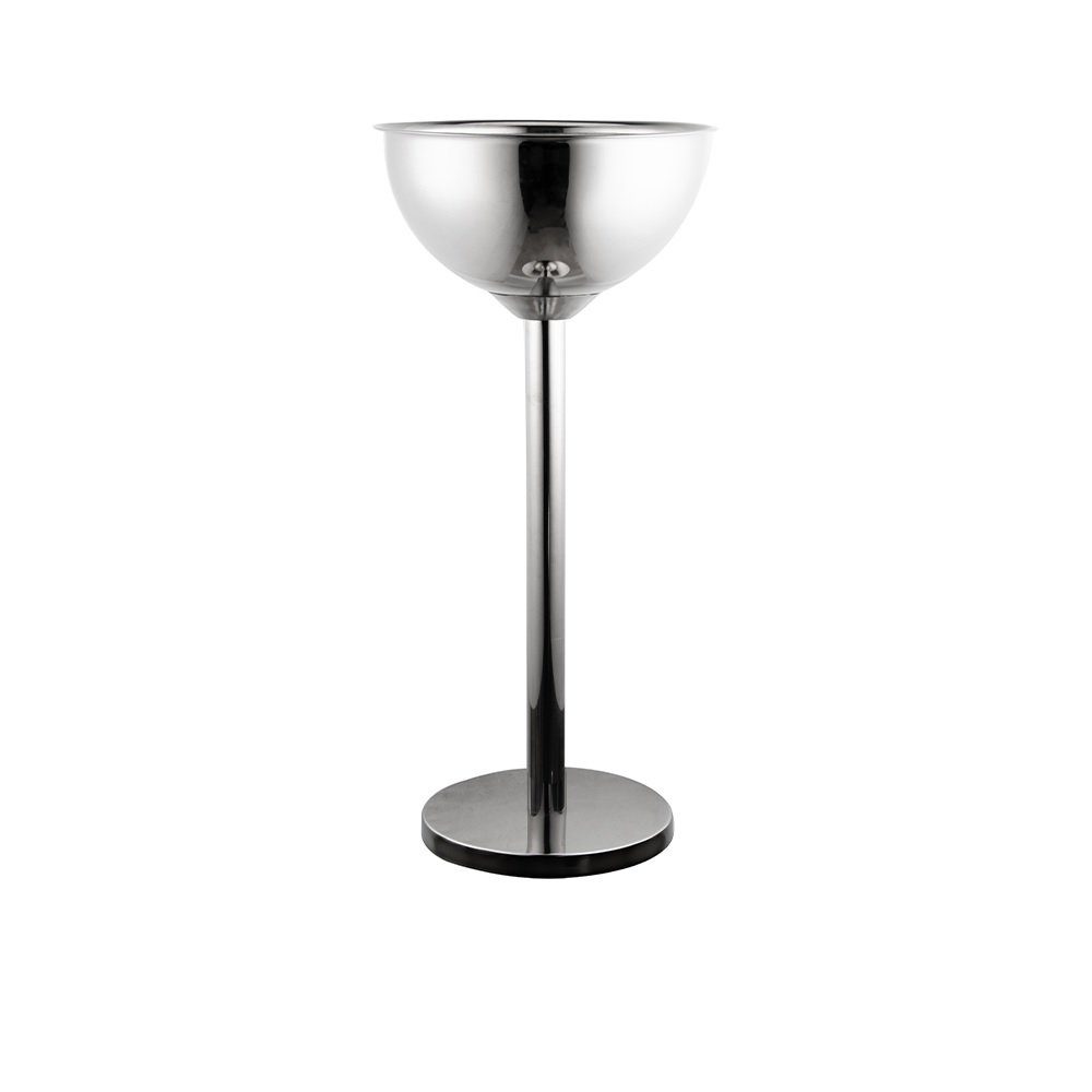 Outdoor-Flaschenkühler GSP Stand-Weinkühler Silber Edelstahl 38,8x83cm