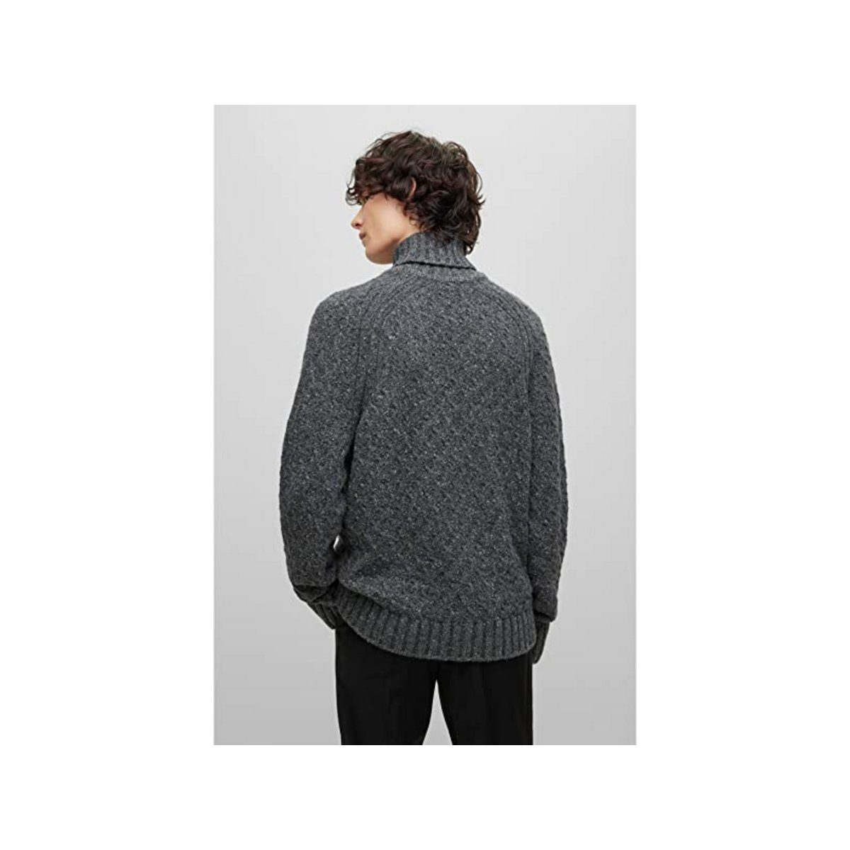 HUGO Sweatshirt mittel-grau (1-tlg)