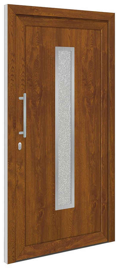 RORO Türen & Fenster Haustür »Otto 16«, BxH: 110x210 cm, golden oak / weiß, ohne Griff