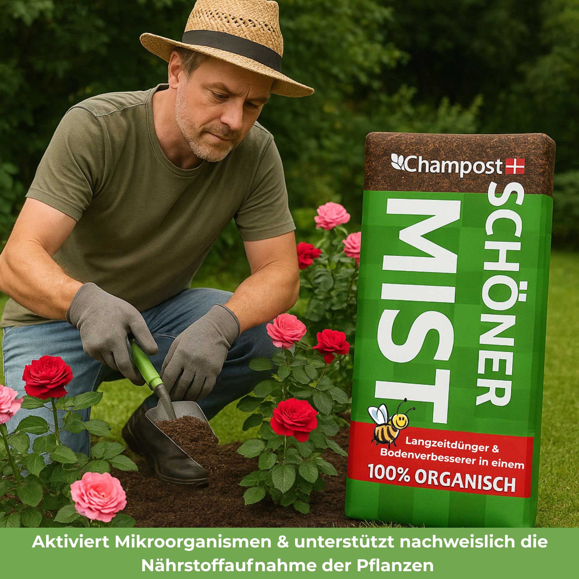 GartenAZ Universaldünger Pferdemist Champost Schöner Mist 50 Liter Pferdedung Pferdedünger – Bild 5 von 5