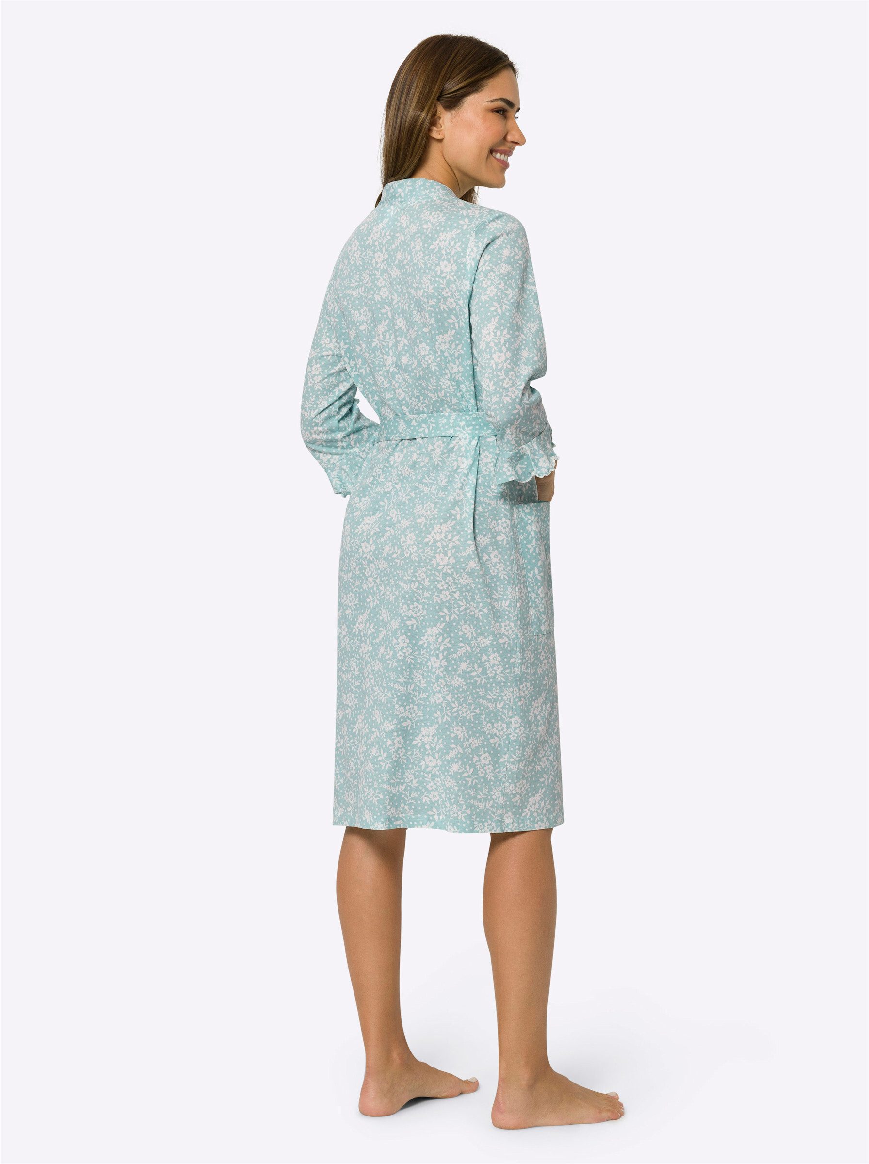 Sieh an! Morgenmantel Morgenmantel ., Baumwolle, Single-Jersey günstig online kaufen