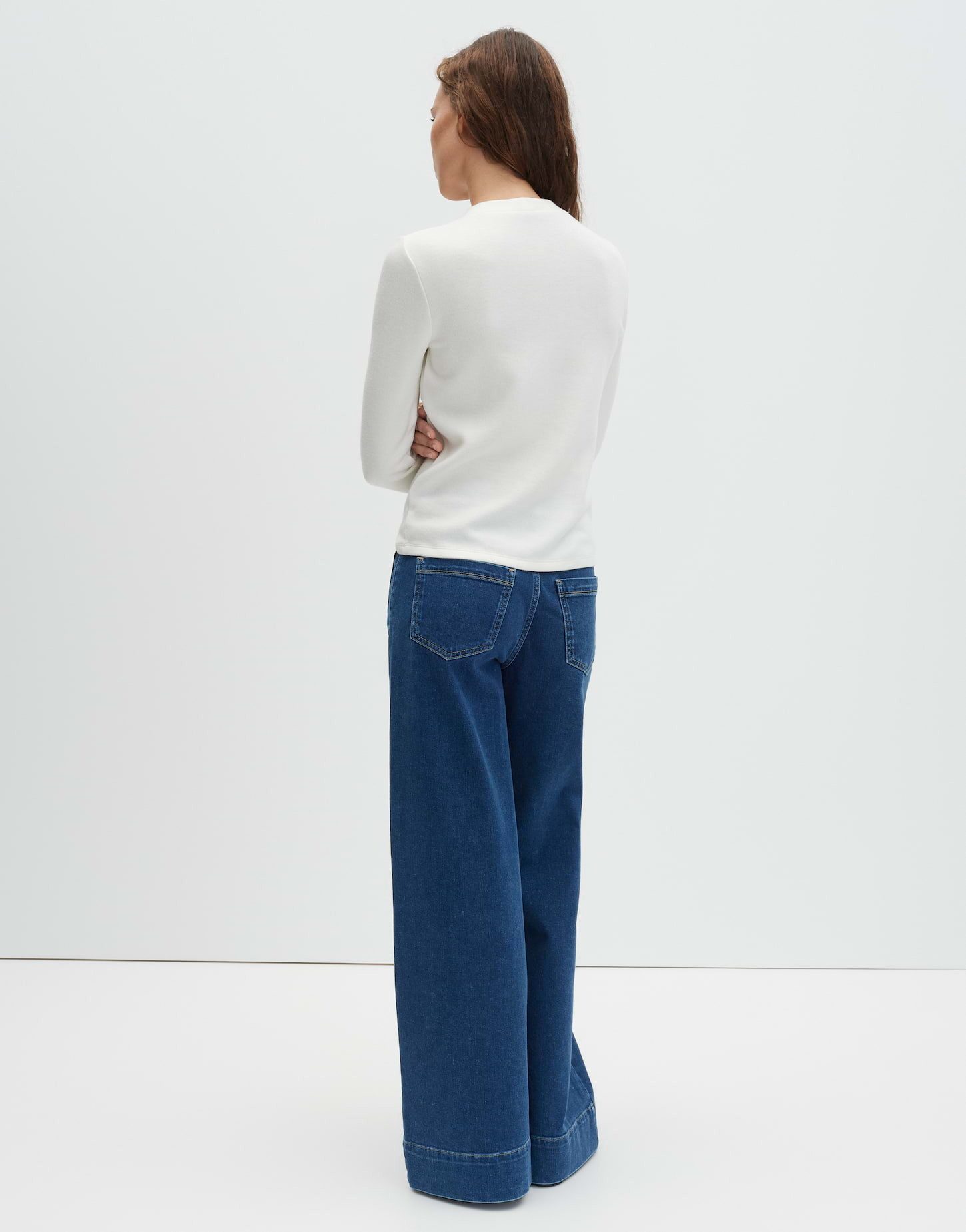 someday Longsleeve KANGELIE Slim mit supersofter Textur schmale Passform, figurbetont geschnitten, elastischer Stoff