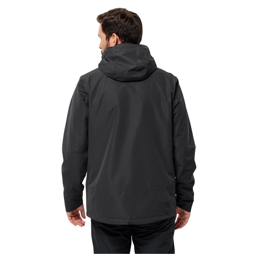 Jack Wolfskin Fleecejacke Ganzjahresjacke Luntal 3in1 (wasser- winddicht, m günstig online kaufen