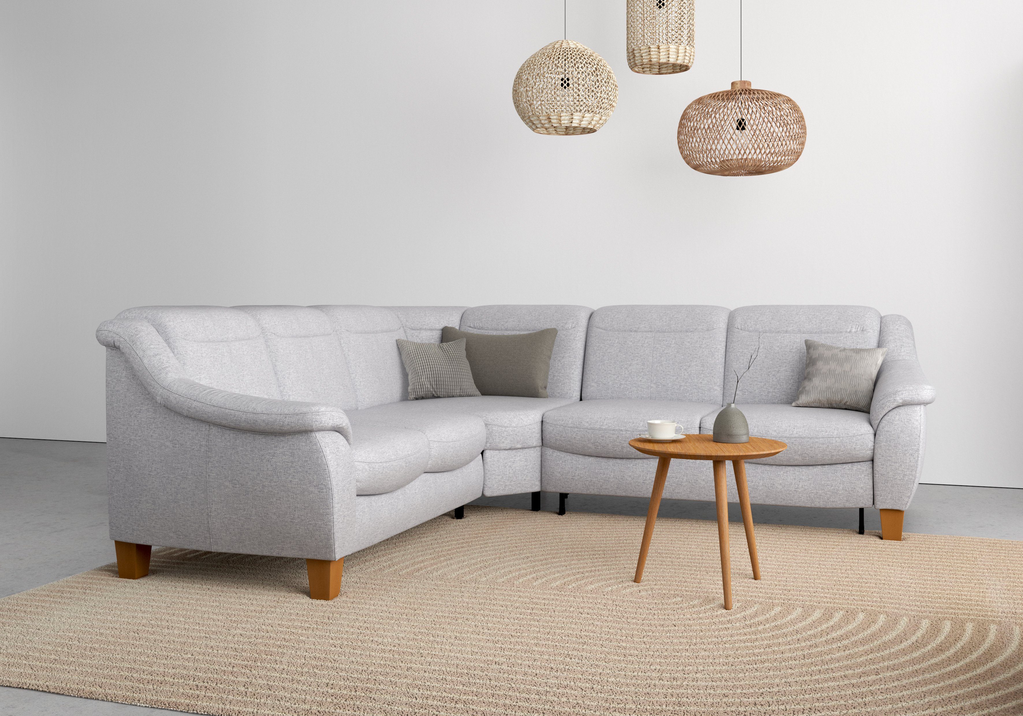 Home affaire Ecksofa Caldera L-Form, Federkern, günstig online kaufen