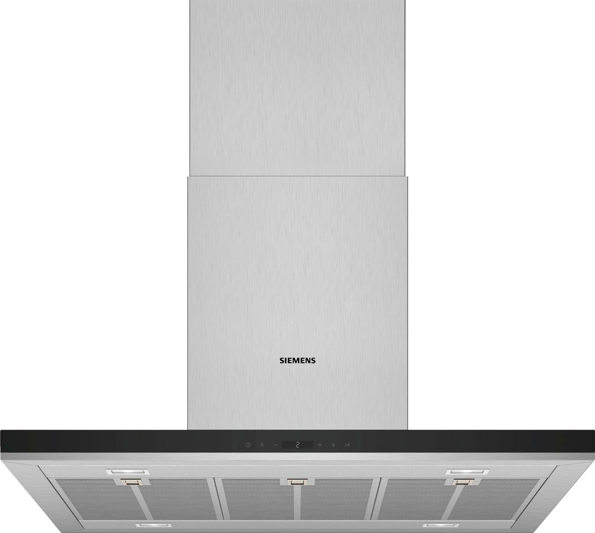 SIEMENS Inselhaube LF98BIP50 Serie iQ500 LF98BIP50, Leiser iQdrive-Motor & bedarfsgesteuerter Power-Boost