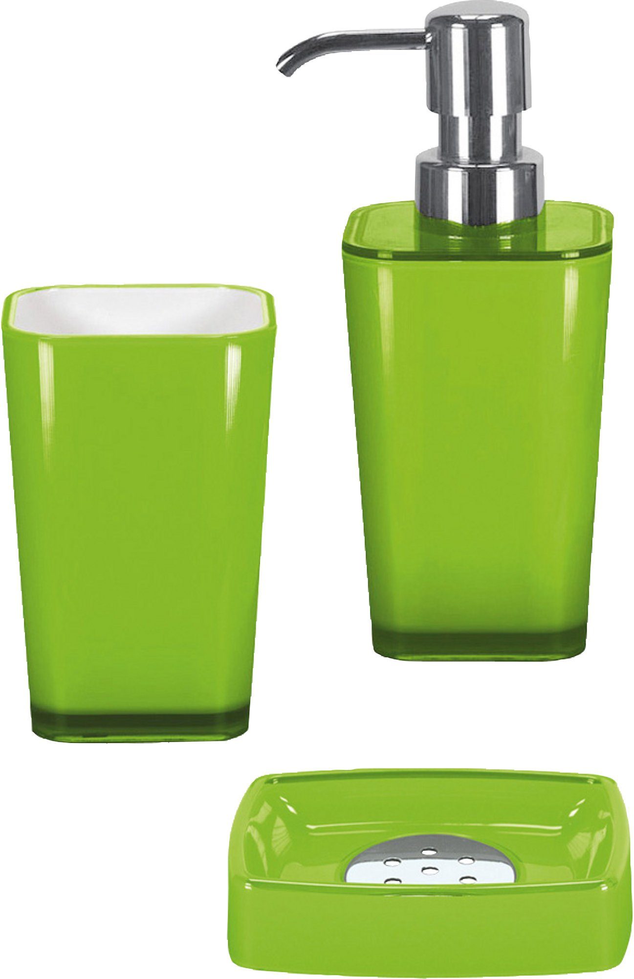Kleine Wolke Badaccessoire-Set Spar-Set "Easy" 3-teilig, Uni günstig online kaufen