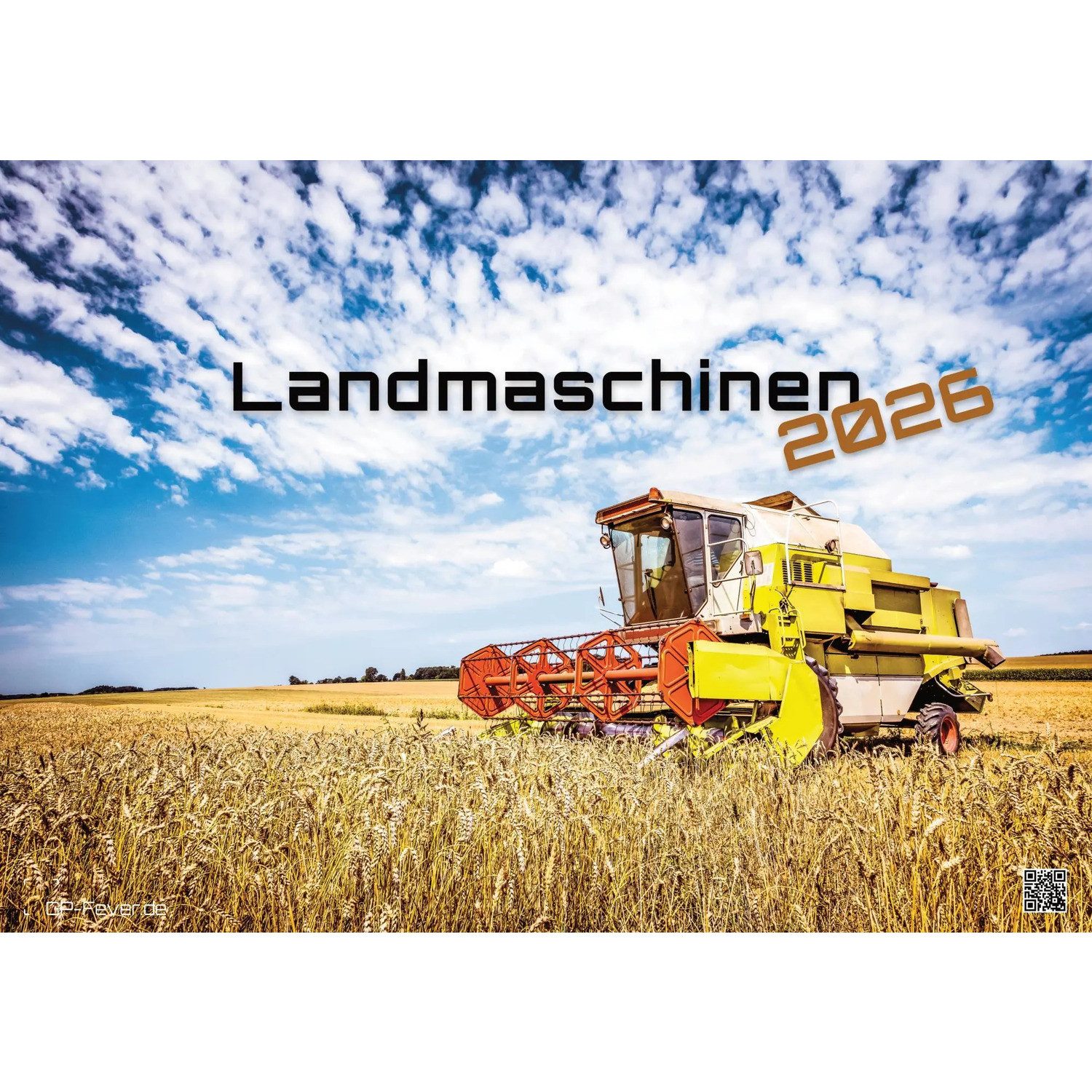 Wandkalender Landmaschinen - Traktor - 2026 - Kalender DIN A3