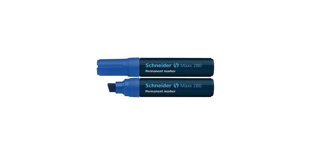 SCHNEIDER Textilmarker Permanentmarker Maxx 280 4-12mm blau Maxx 280 4-12mm blau