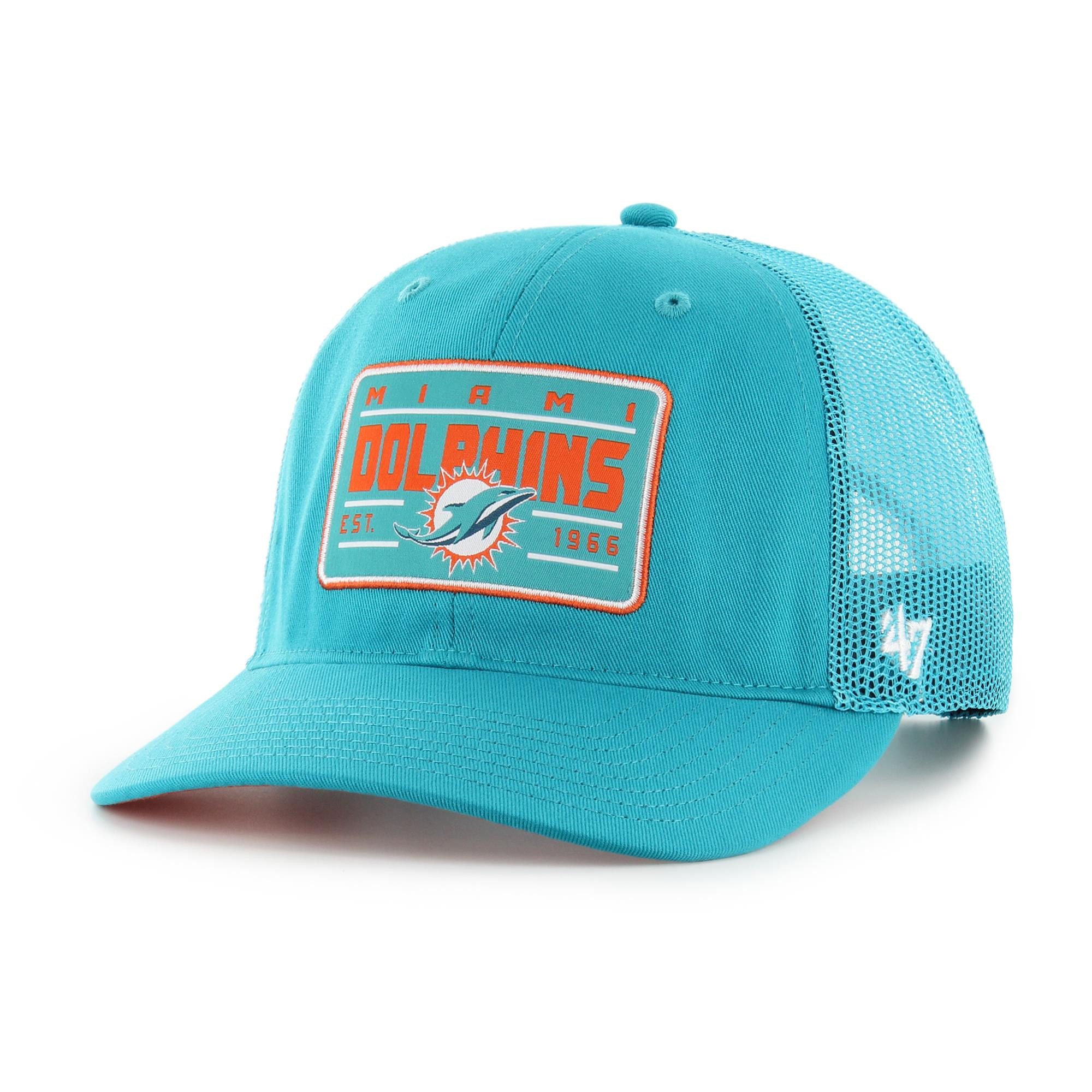 Trucker Cap '47 Brand NFL Cap MIAMI DOLPHINS '47 Hardline Trucker RF Neptune