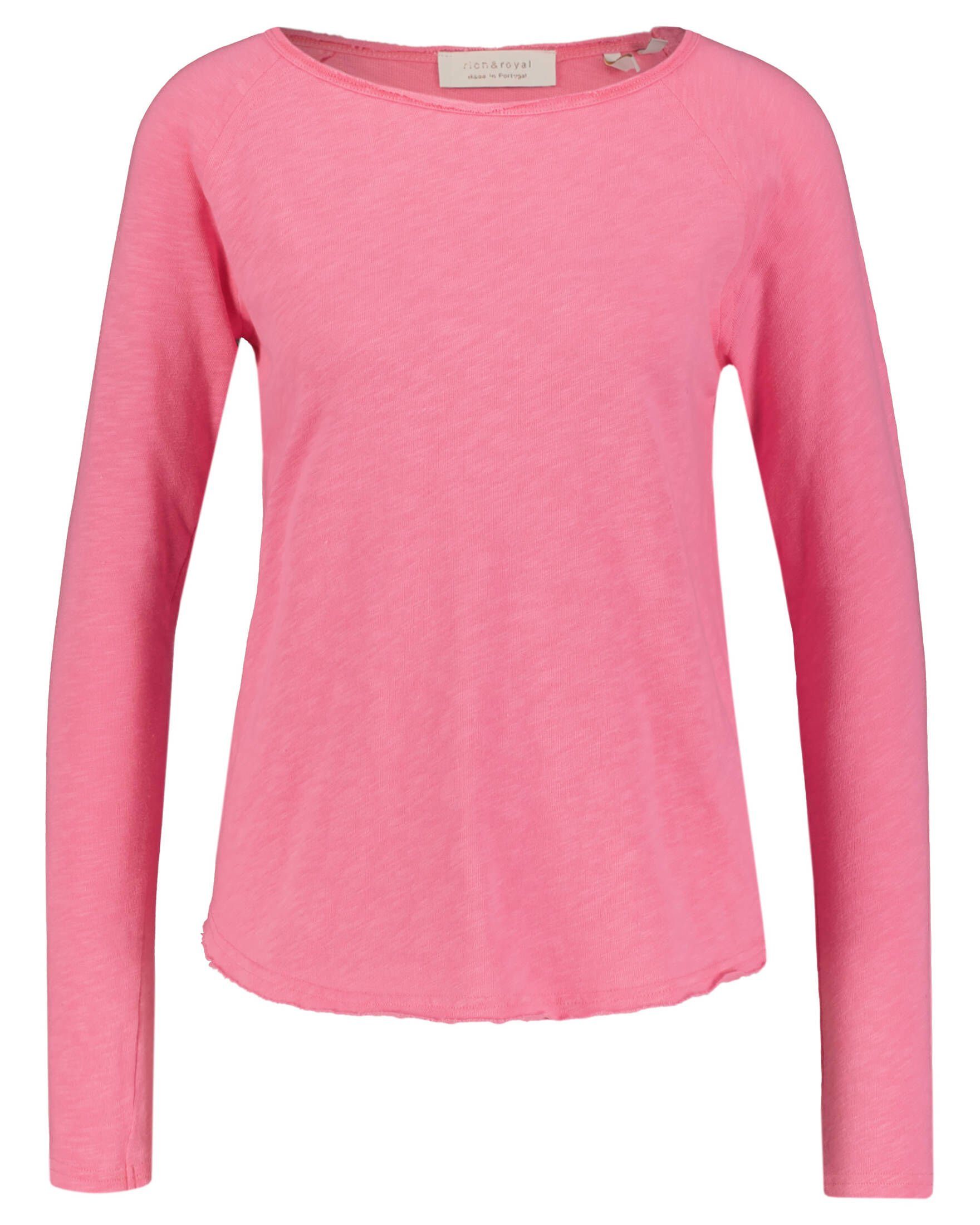 Rich & Royal T-Shirt Damen Longsleeve (1-tlg)