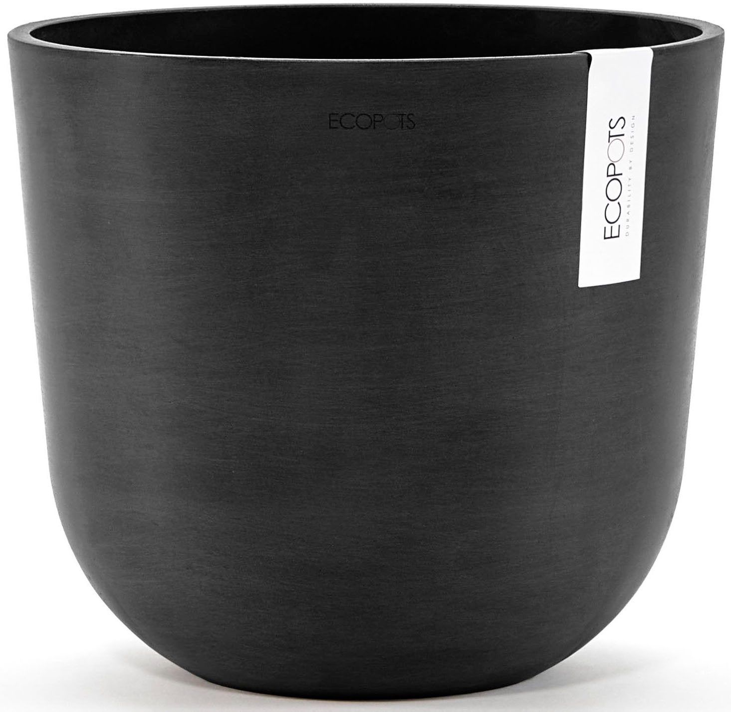 ECOPOTS Blumentopf Oslo 25 Dunkelgrau, für innen und außen: frostsicher, br günstig online kaufen