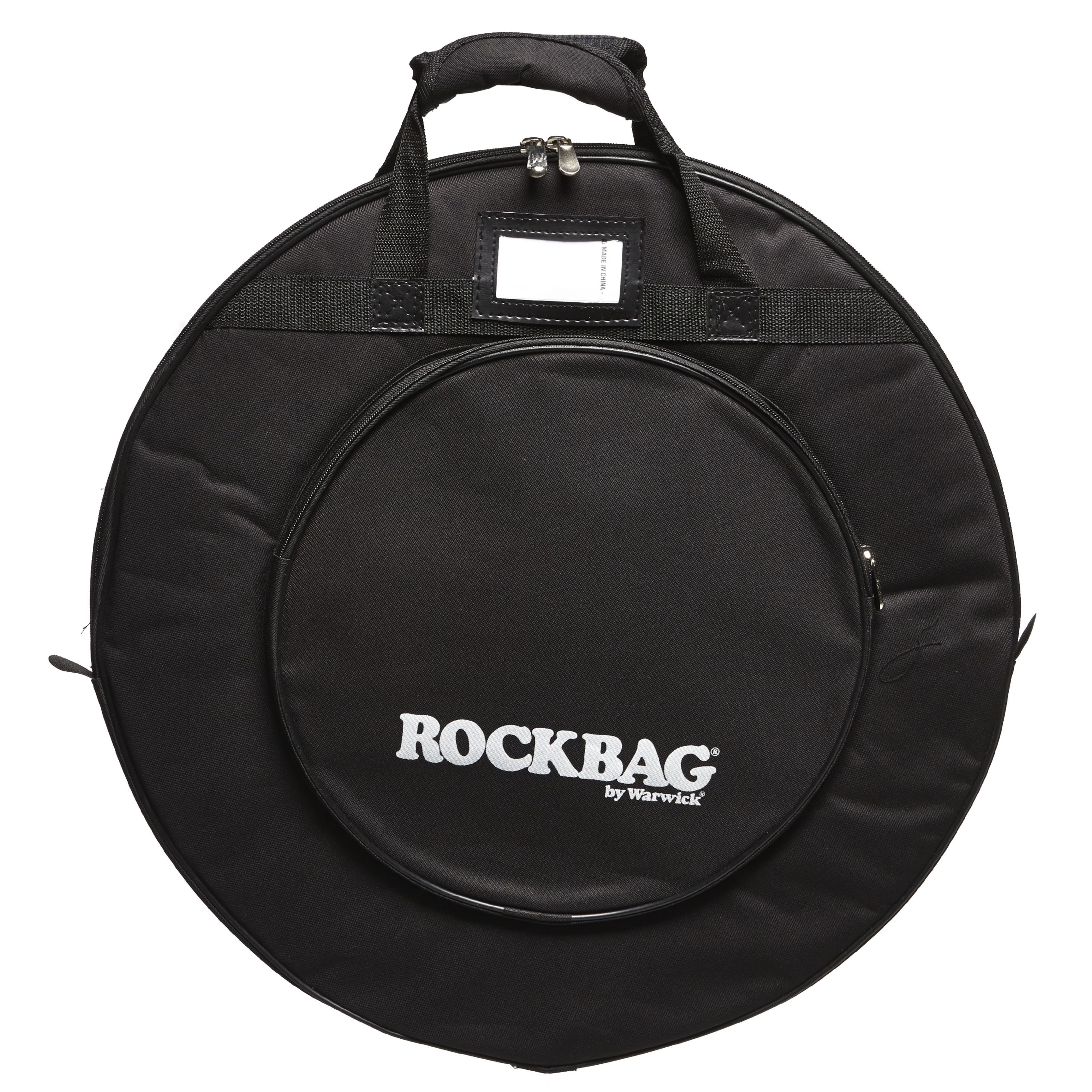 Rockbag Aufbewahrungstasche (Cymbal Bag Deluxe 22" Black, Bags und Cases, Cymbal Bags), Cymbal Bag Deluxe, 22", Black - Beckentasche