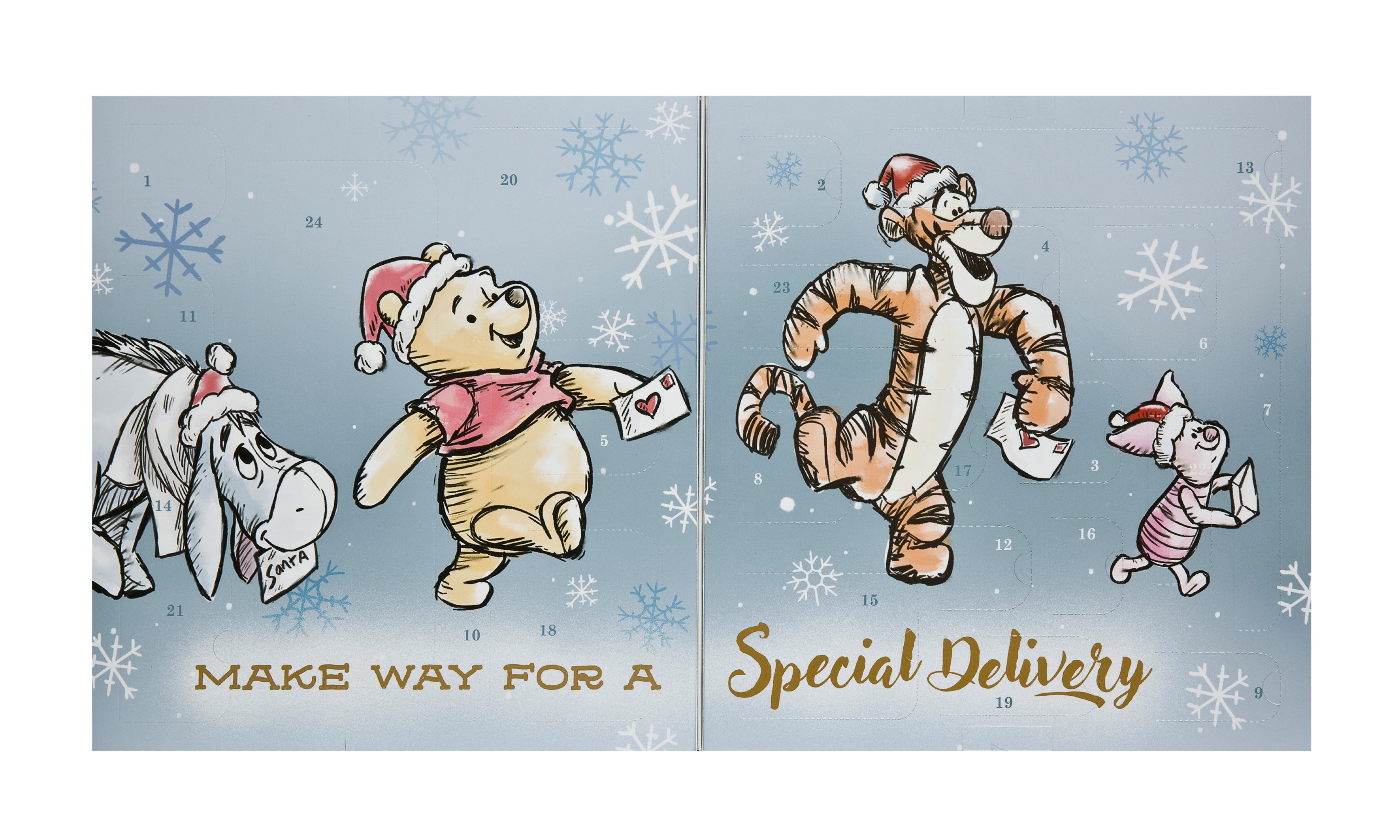 UNDERCOVER Spielzeug-Adventskalender Winnie Puuh 2026 – Bild 2 von 4