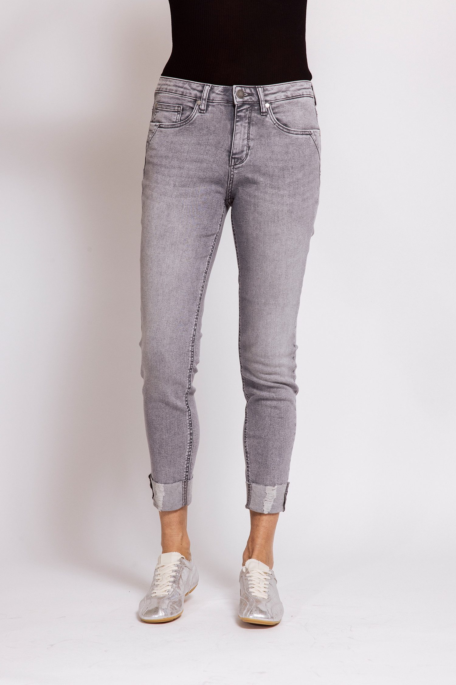 Zhrill Slim-fit-Jeans NOVA Casual Passform, mit Elasthan-Anteil, mit Gürtelschlaufen – Bild 3 von 4