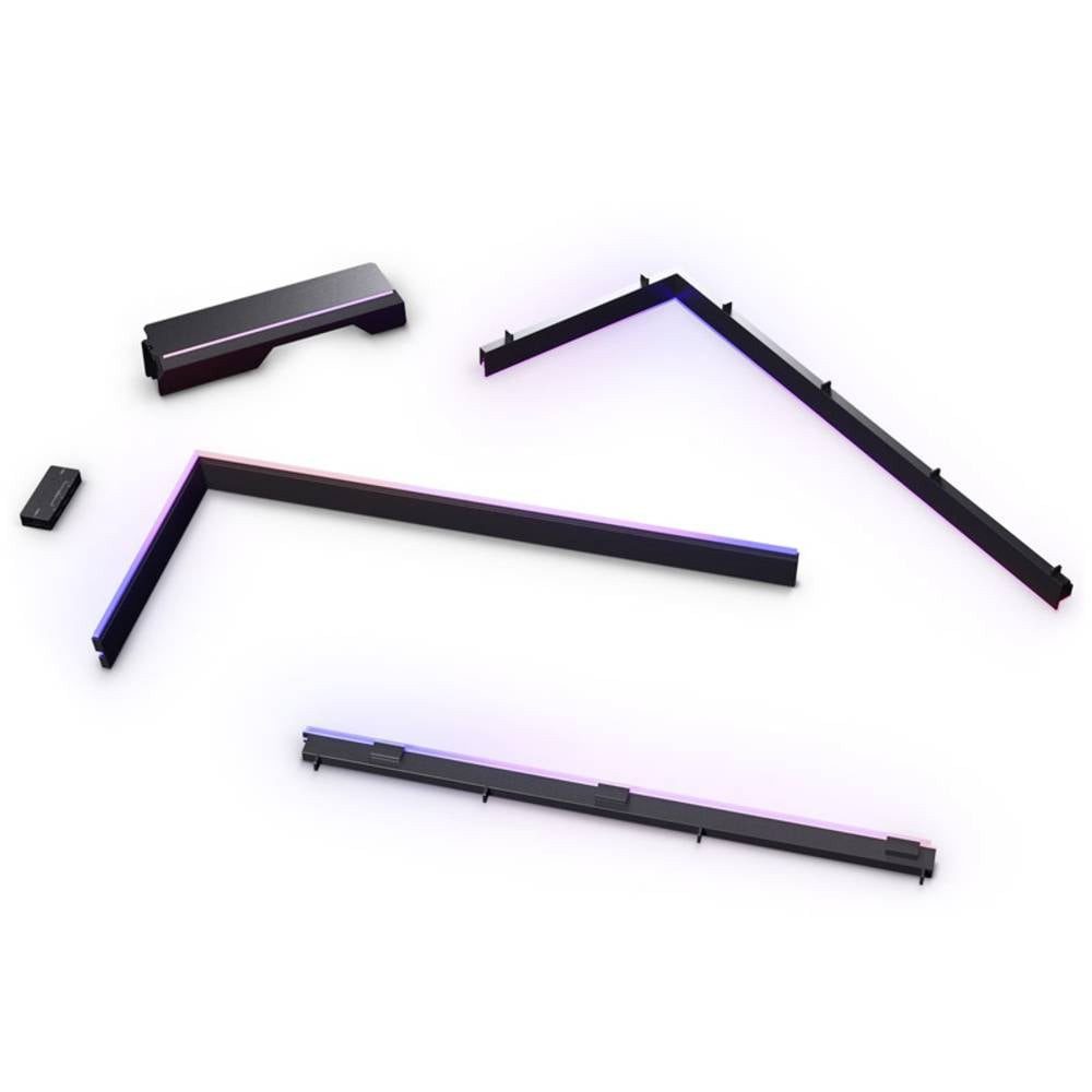 PHANTEKS PC-Gehäuse 3x für Außenrahmen, 1x Mainboard Kabel-Cover PH-PLEDKT_NV5_DBK01